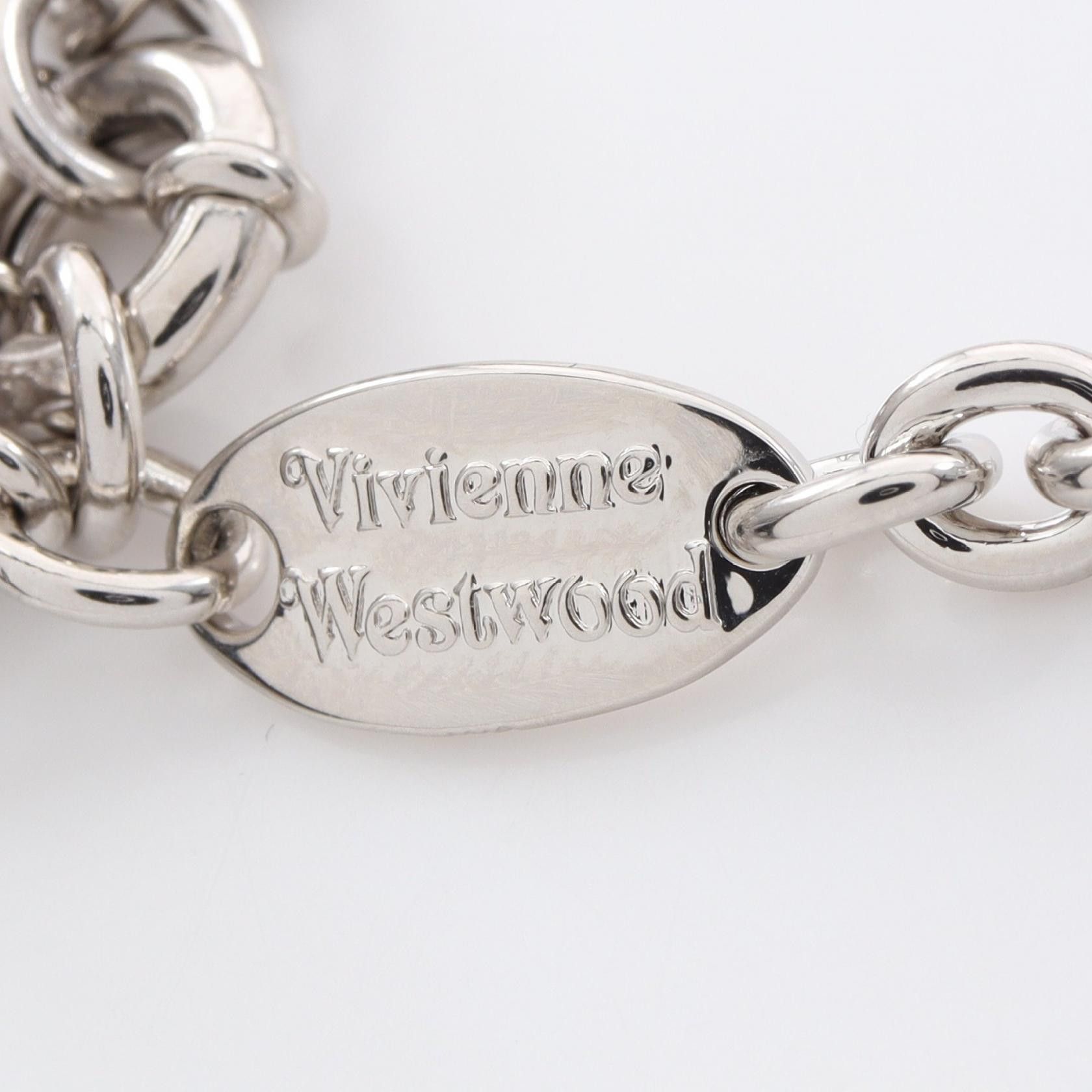 Vivienne Westwood Vivienne Westwood Vivienne Westwood CIRCE Stainless Steel Bracelet Metal Bracelet 6102025B/02P102 DUTY FREE for USA Size ONE SIZE - 5 Thumbnail