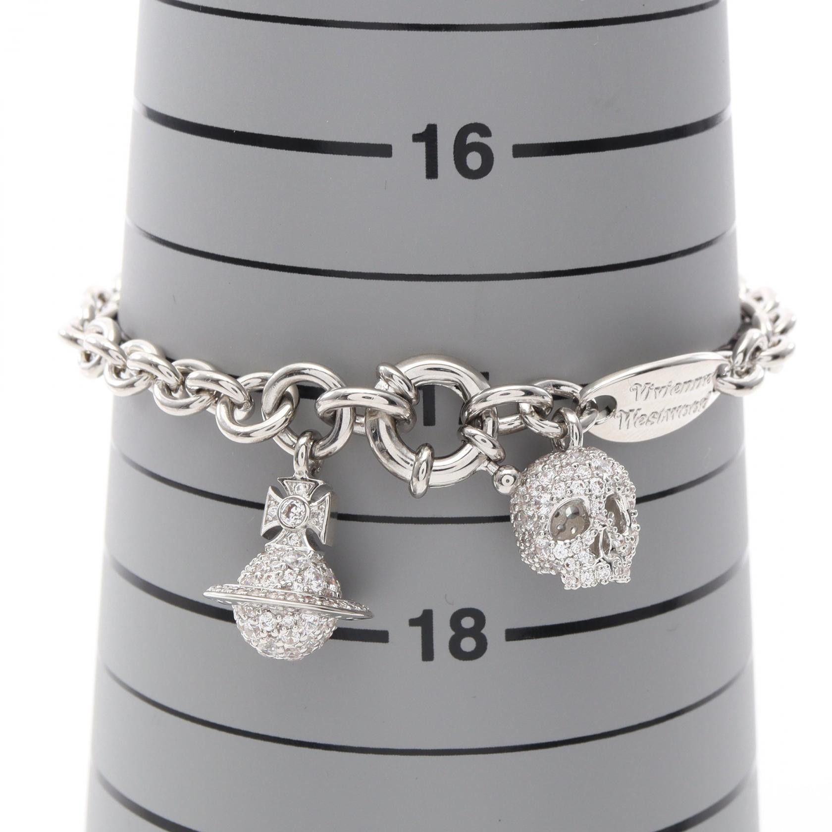 Vivienne Westwood Vivienne Westwood Vivienne Westwood CIRCE Stainless Steel Bracelet Metal Bracelet 6102025B/02P102 DUTY FREE for USA Size ONE SIZE - 6 Thumbnail