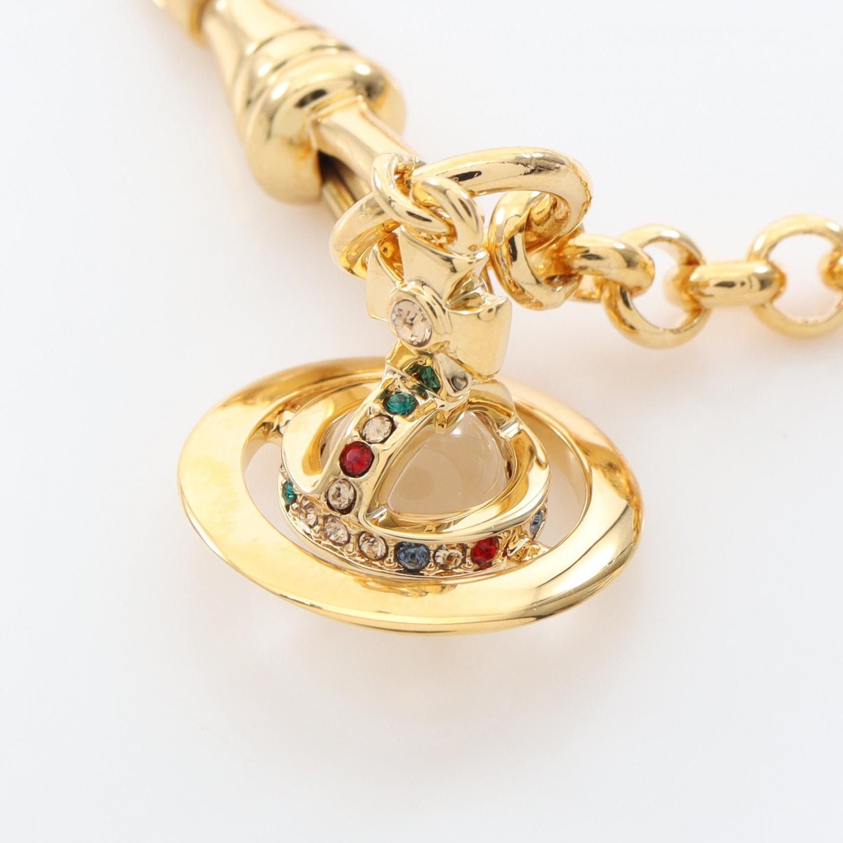Vivienne Westwood Vivienne Westwood Vivienne Westwood NEW PETITE ORB Bracelet Metal Bracelet 61020057/02R001 DUTY FREE for USA Size ONE SIZE - 2 Thumbnail