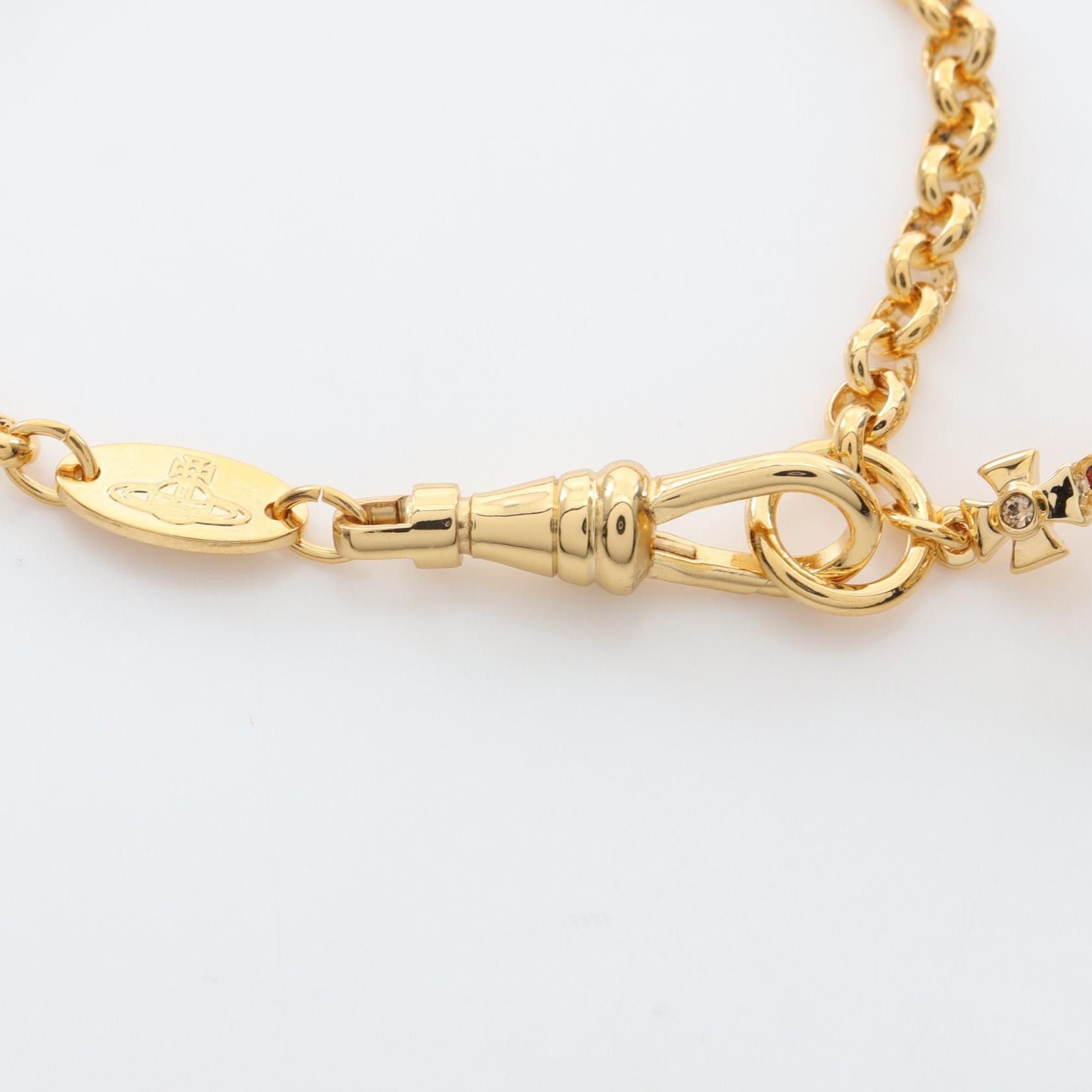 Vivienne Westwood Vivienne Westwood Vivienne Westwood NEW PETITE ORB Bracelet Metal Bracelet 61020057/02R001 DUTY FREE for USA Size ONE SIZE - 4 Thumbnail