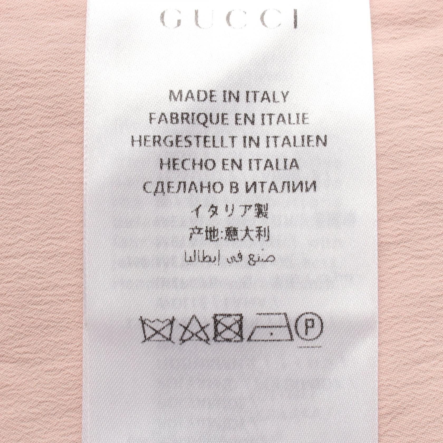 Gucci Gucci Gucci Cathead Cotton Rayon Dress Textile Dresses 516811 DUTY FREE for USA Size ONE SIZE - 5 Thumbnail