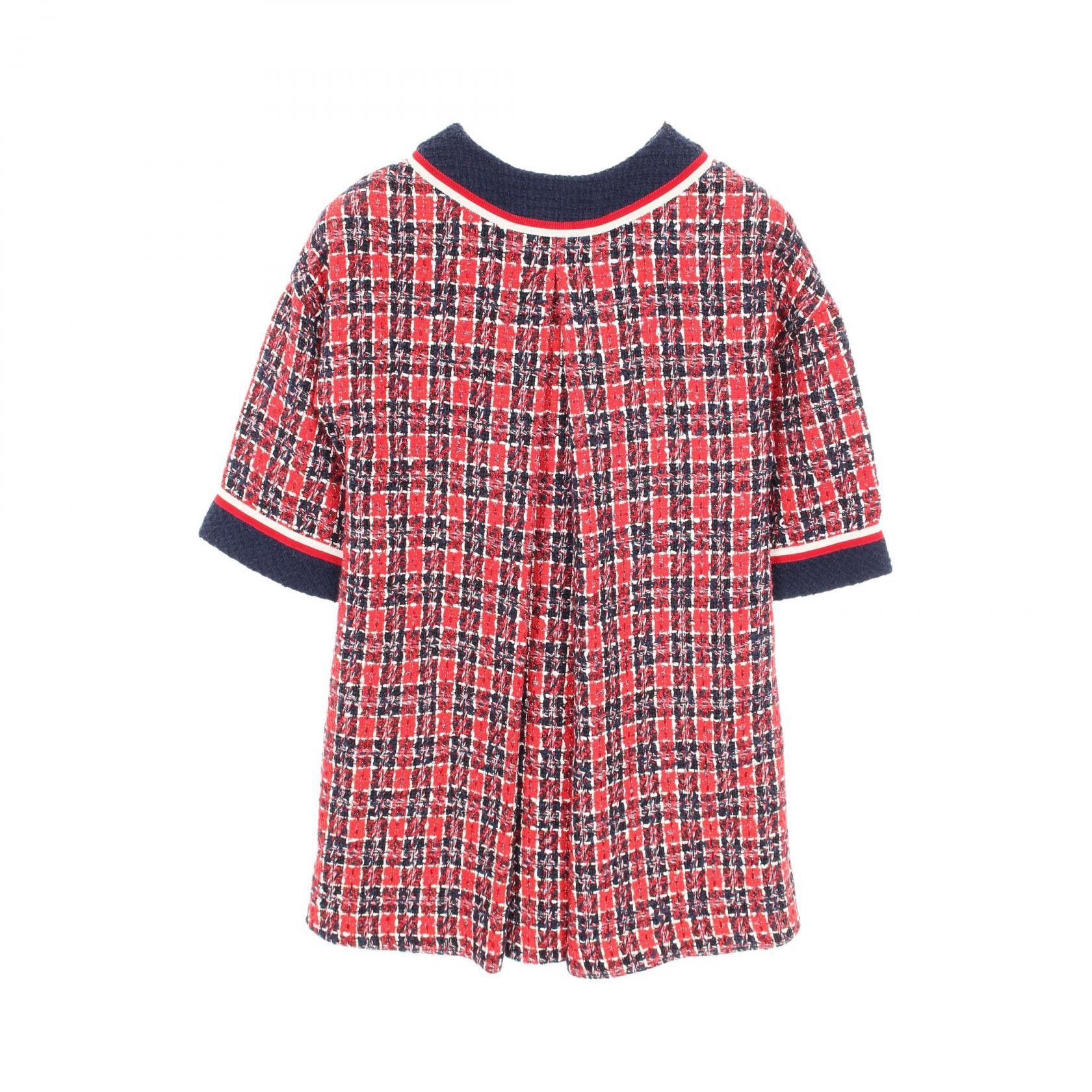 Gucci Gucci Gucci Cathead Cotton Rayon Dress Textile Dresses 516811 DUTY FREE for USA Size ONE SIZE - 2 Thumbnail