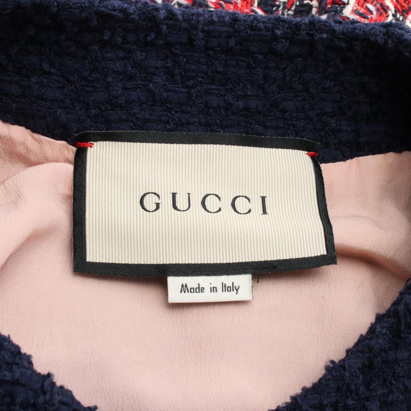 Gucci Gucci Gucci Cathead Cotton Rayon Dress Textile Dresses 516811 DUTY FREE for USA Size ONE SIZE - 3 Thumbnail