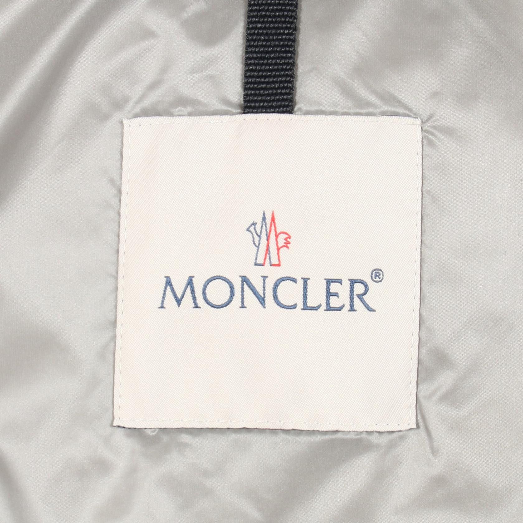 Moncler Moncler Moncler Cotton Lamb Leather Down Jacket Leather Outerwear I10911A00057M2868 DUTY FREE for USA Size ONE SIZE - 3 Thumbnail