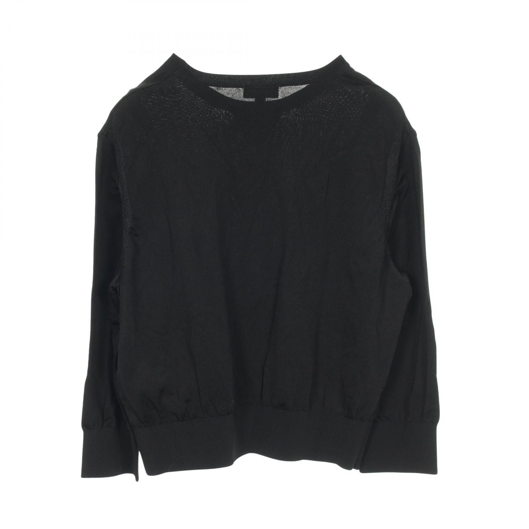 Chanel Chanel Chanel Coco Mark Button Rayon Knit Top Textile Tops P64759K60717 DUTY FREE for USA Size ONE SIZE - 2 Thumbnail