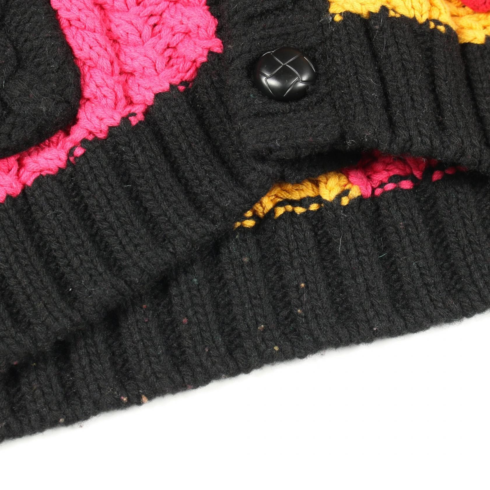 Supreme Supreme Supreme Patchwork Cable Knit Cotton Cardigan Textile Tops DUTY FREE for USA Size ONE SIZE - 6 Thumbnail