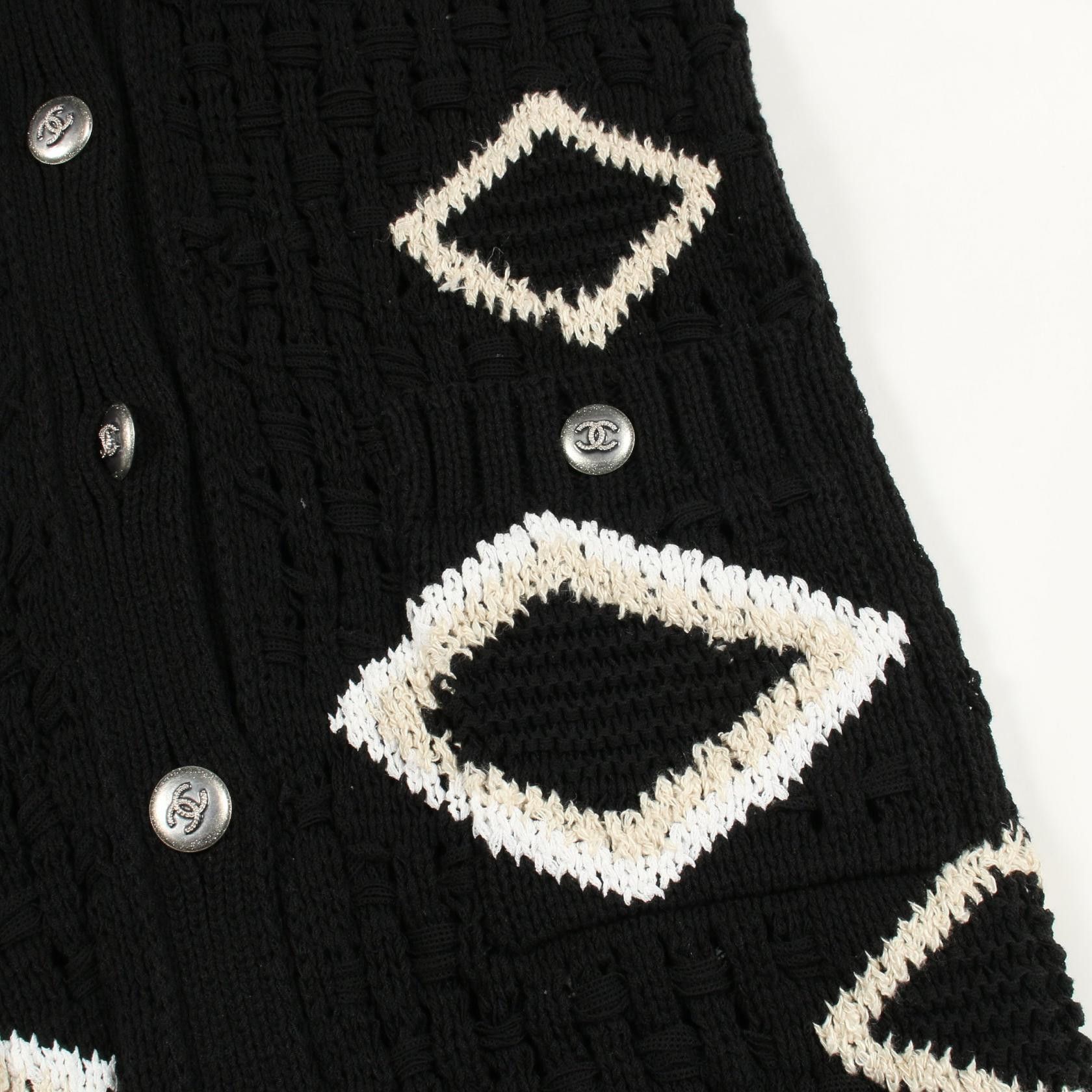 Chanel Chanel Chanel Cotton Cardigan Textile Tops P63006K48889 DUTY FREE for USA Size ONE SIZE - 10 Thumbnail
