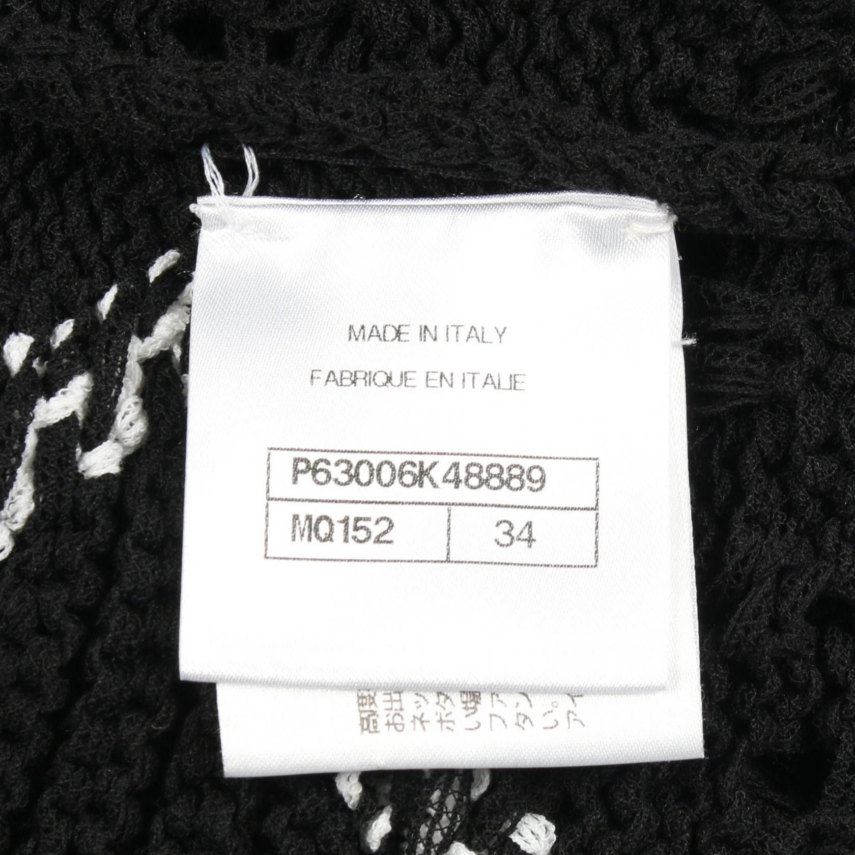 Chanel Chanel Chanel Cotton Cardigan Textile Tops P63006K48889 DUTY FREE for USA Size ONE SIZE - 5 Thumbnail