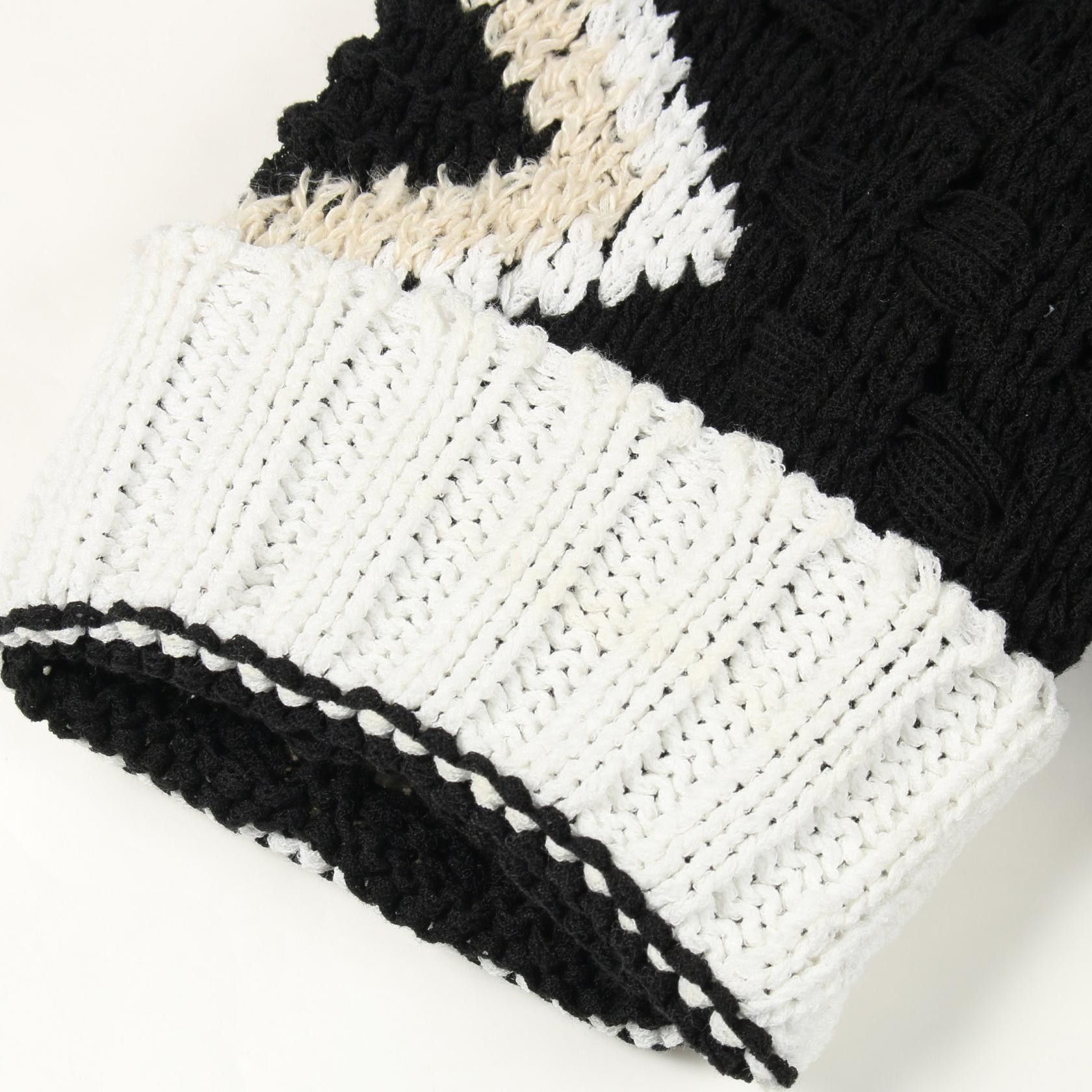 Chanel Chanel Chanel Cotton Cardigan Textile Tops P63006K48889 DUTY FREE for USA Size ONE SIZE - 7 Thumbnail