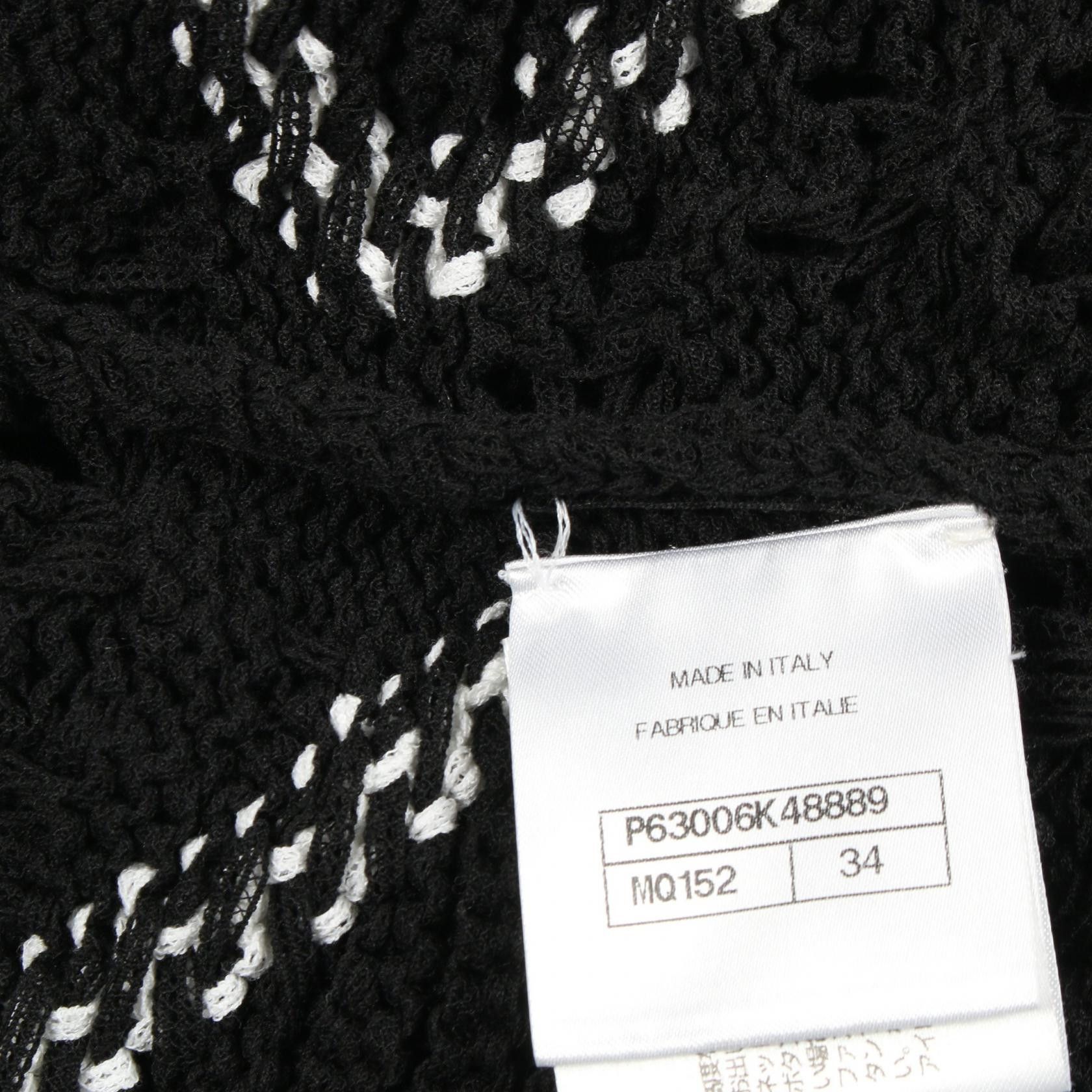 Chanel Chanel Chanel Cotton Cardigan Textile Tops P63006K48889 DUTY FREE for USA Size ONE SIZE - 8 Thumbnail