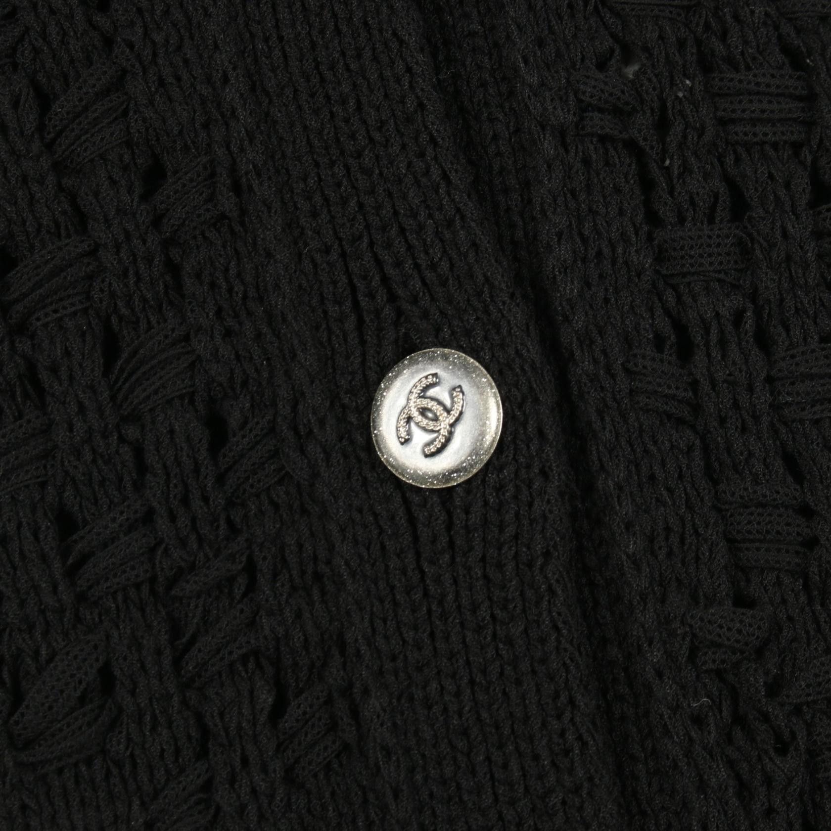 Chanel Chanel Chanel Cotton Cardigan Textile Tops P63006K48889 DUTY FREE for USA Size ONE SIZE - 9 Thumbnail