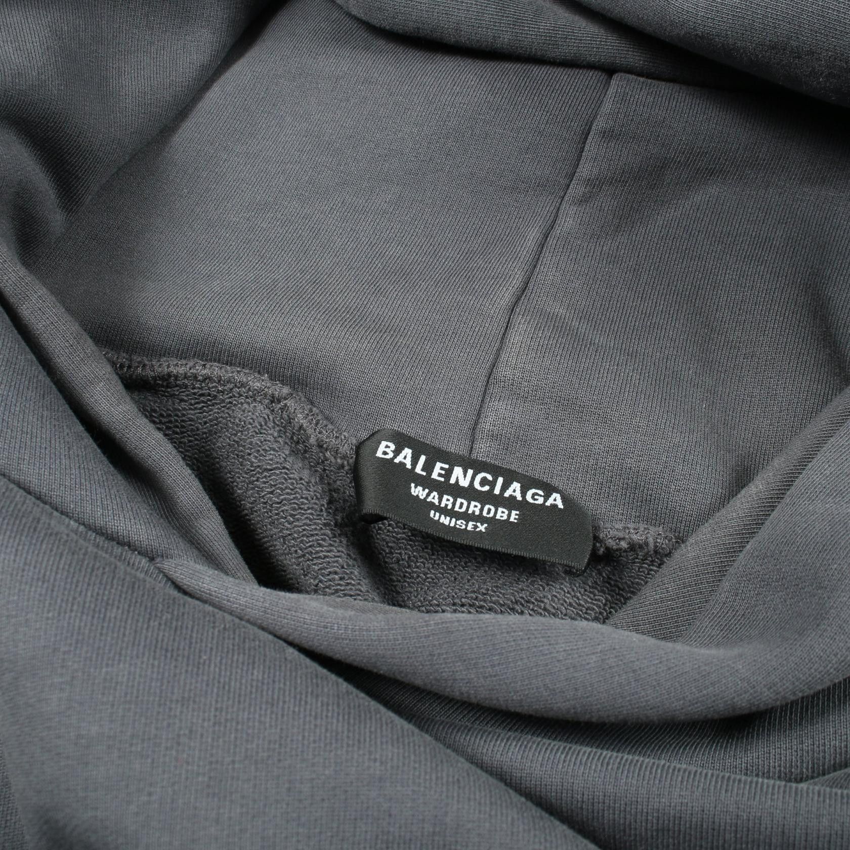 Balenciaga Balenciaga Balenciaga Cotton Hoodie Textile Sweatshirts & Hoodies 620973 DUTY FREE for USA Size ONE SIZE - 6 Thumbnail