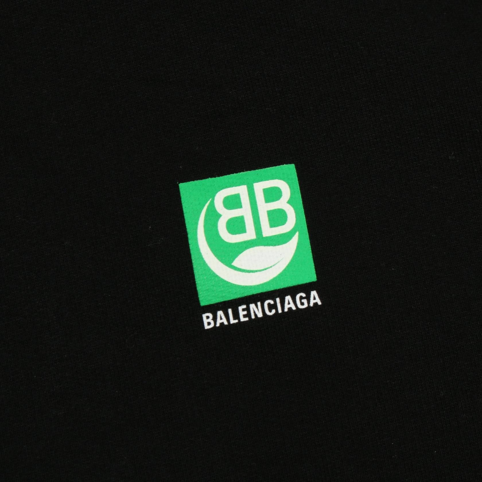Balenciaga Balenciaga Balenciaga logo print cotton hoodie Textile Sweatshirts & Hoodies DUTY FREE for USA Size ONE SIZE - 8 Thumbnail