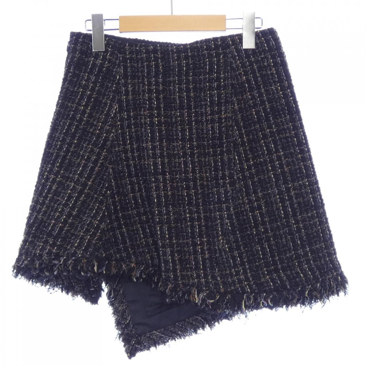 Sacai Sacai Sacai Tweed Skirt Textile Skirts 24-07445 DUTY FREE for USA Size ONE SIZE - 2 Thumbnail