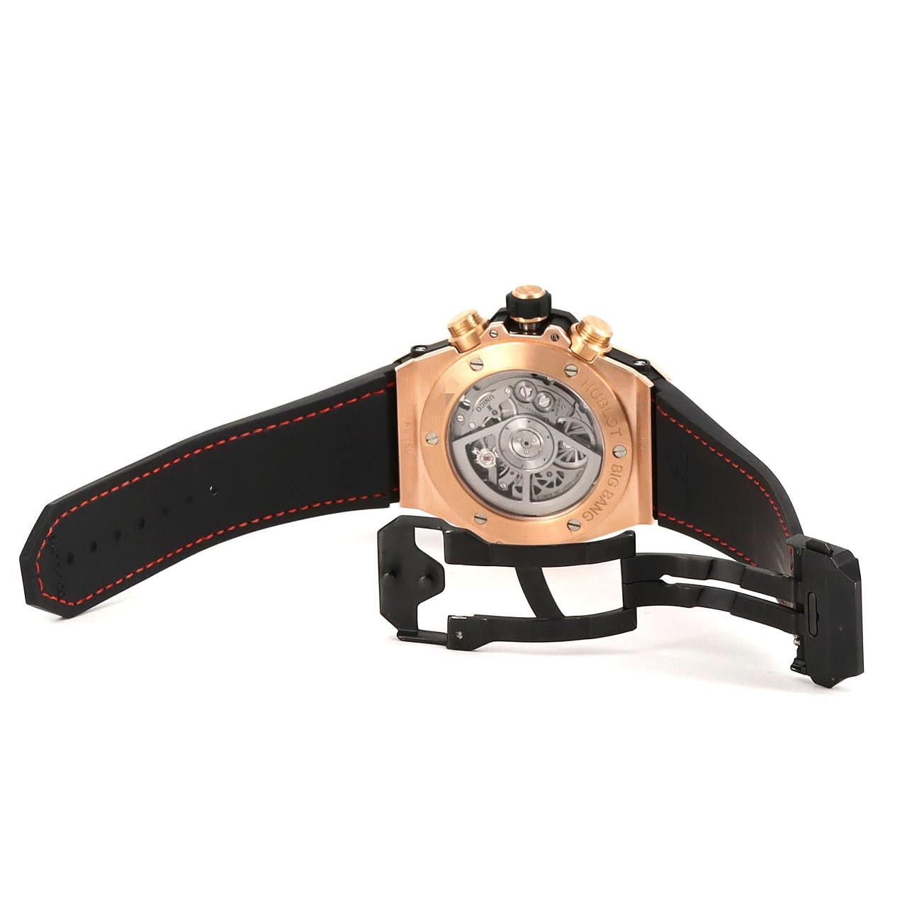 Hublot Hublot Hublot Big Bang Unico King Gold Ceramic automatic Precious Metal Automatic 411.OM.1180.RX DUTY FREE for USA Size ONE SIZE - 6 Thumbnail