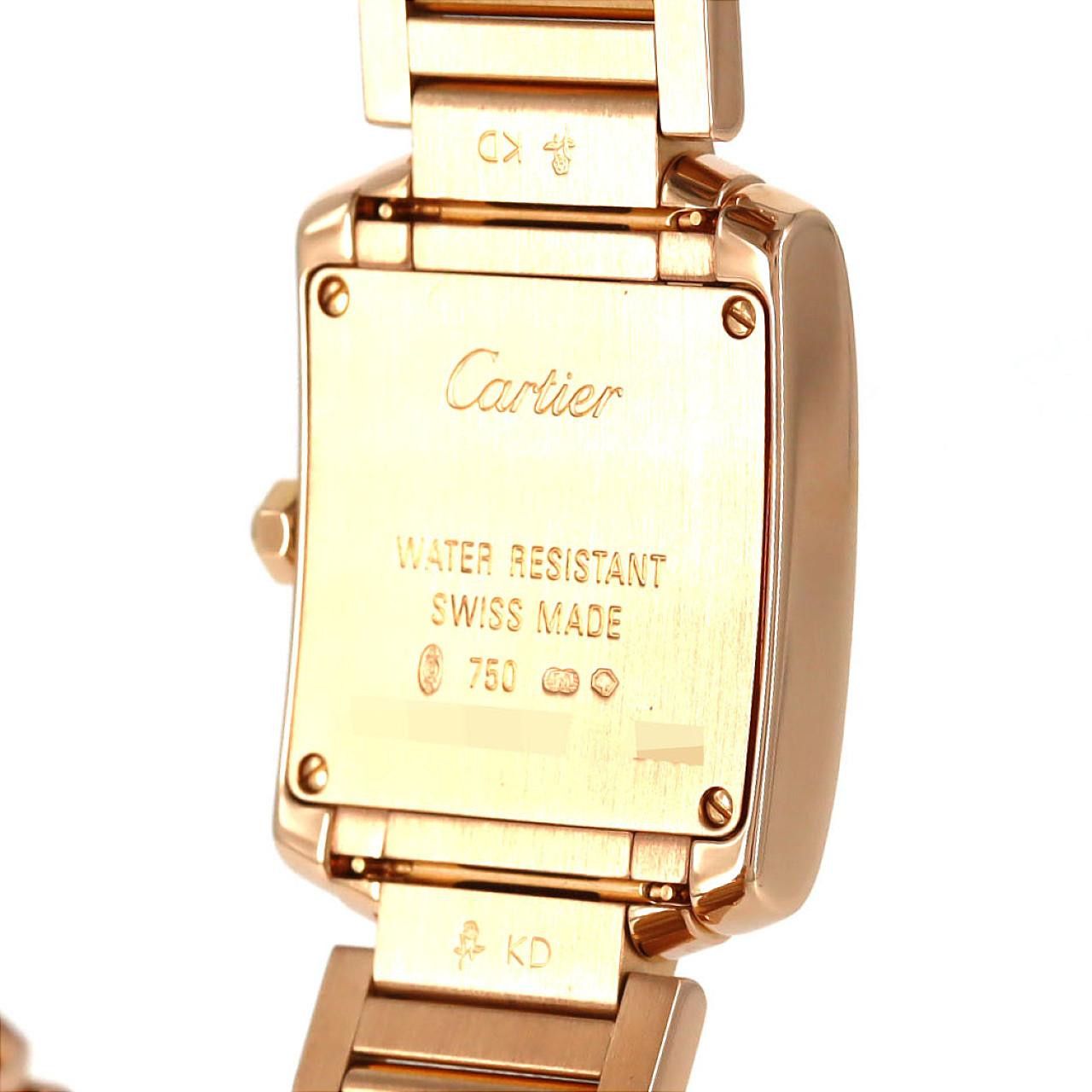 Cartier Cartier Cartier Tank Francaise Pink Gold Quartz Precious Metal Quartz WE10456H DUTY FREE for USA Size ONE SIZE - 7 Thumbnail