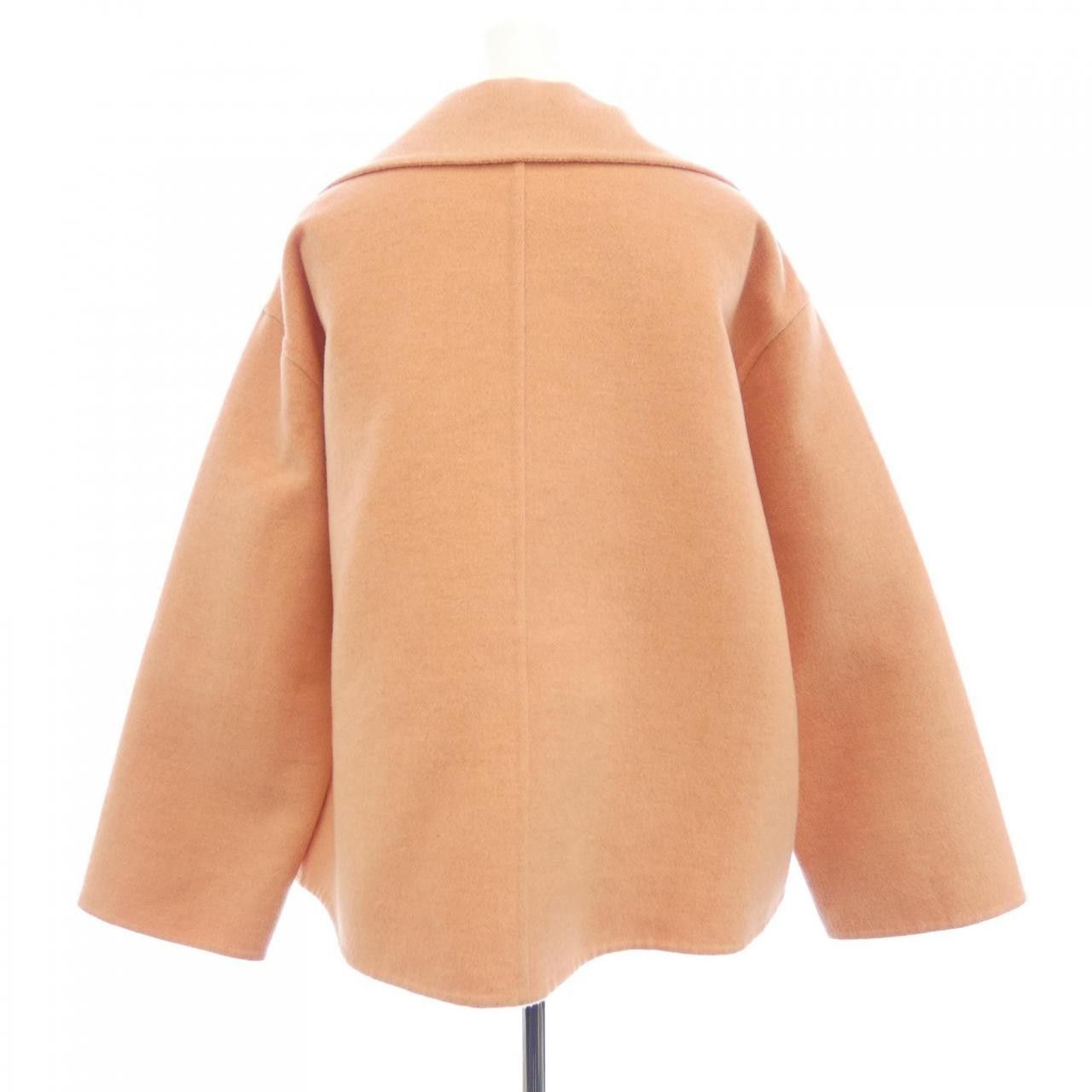 Hermes Hermes Hermes Double Face Cashmere Jacket Textile Outerwear DUTY FREE for USA Size ONE SIZE - 2 Thumbnail