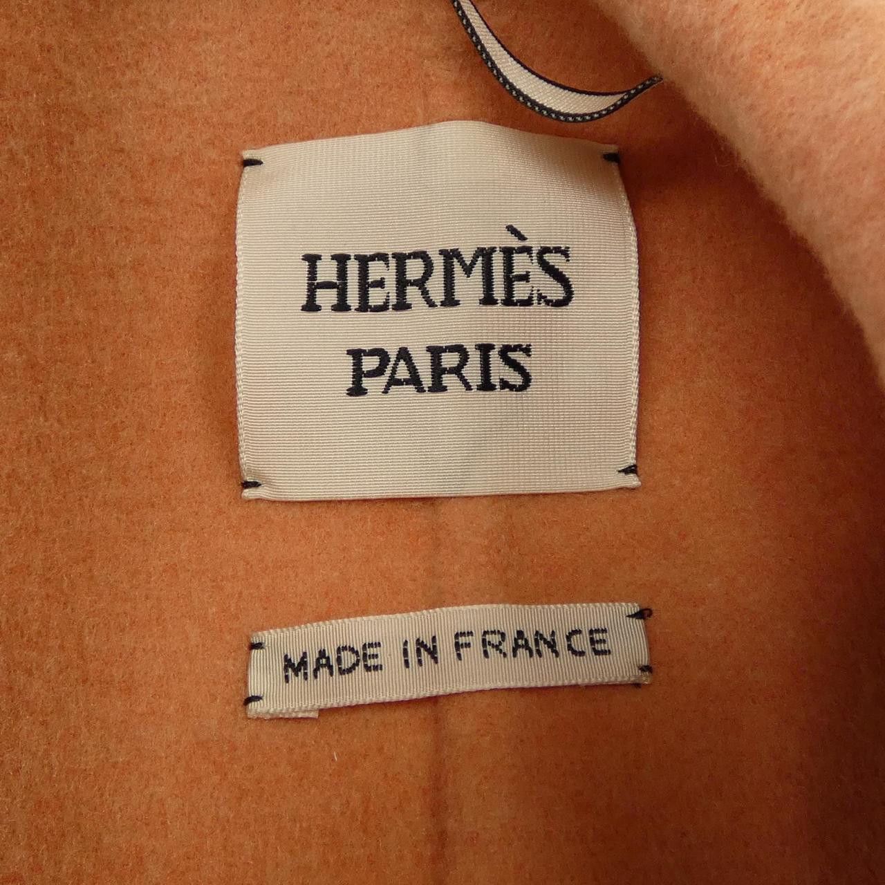 Hermes Hermes Hermes Double Face Cashmere Jacket Textile Outerwear DUTY FREE for USA Size ONE SIZE - 4 Thumbnail