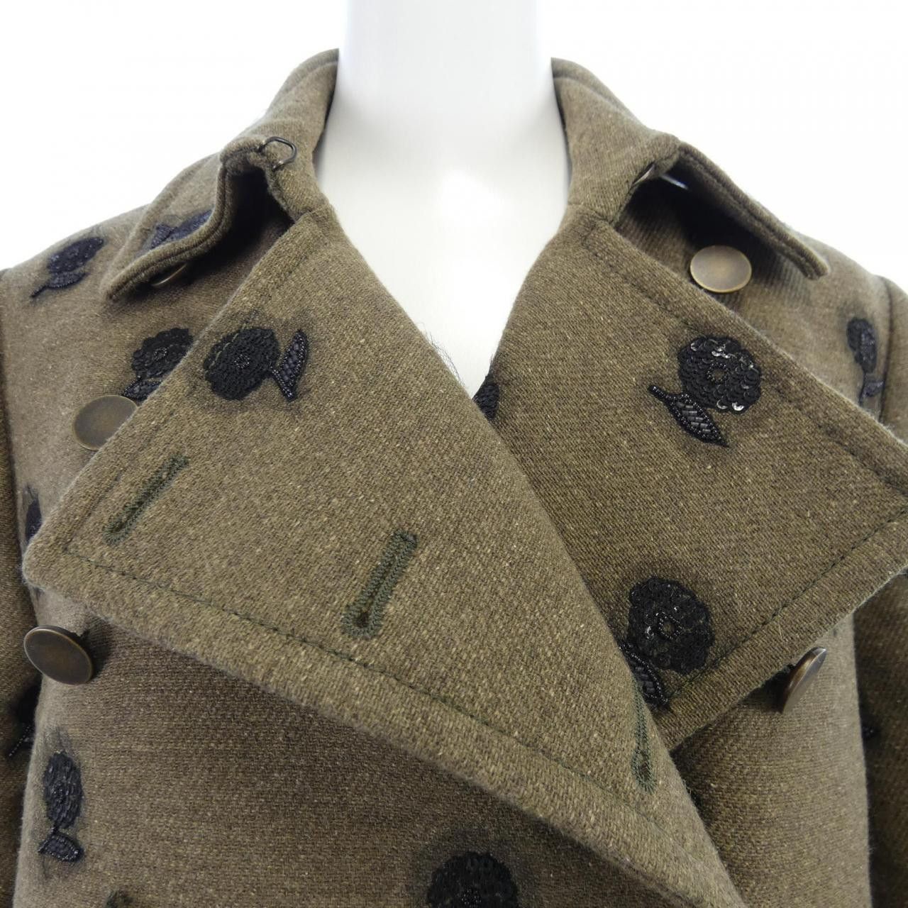 Valentino Valentino Valentino Wool Coat Others Outerwear NB3CA2103DR DUTY FREE for USA Size ONE SIZE - 7 Thumbnail