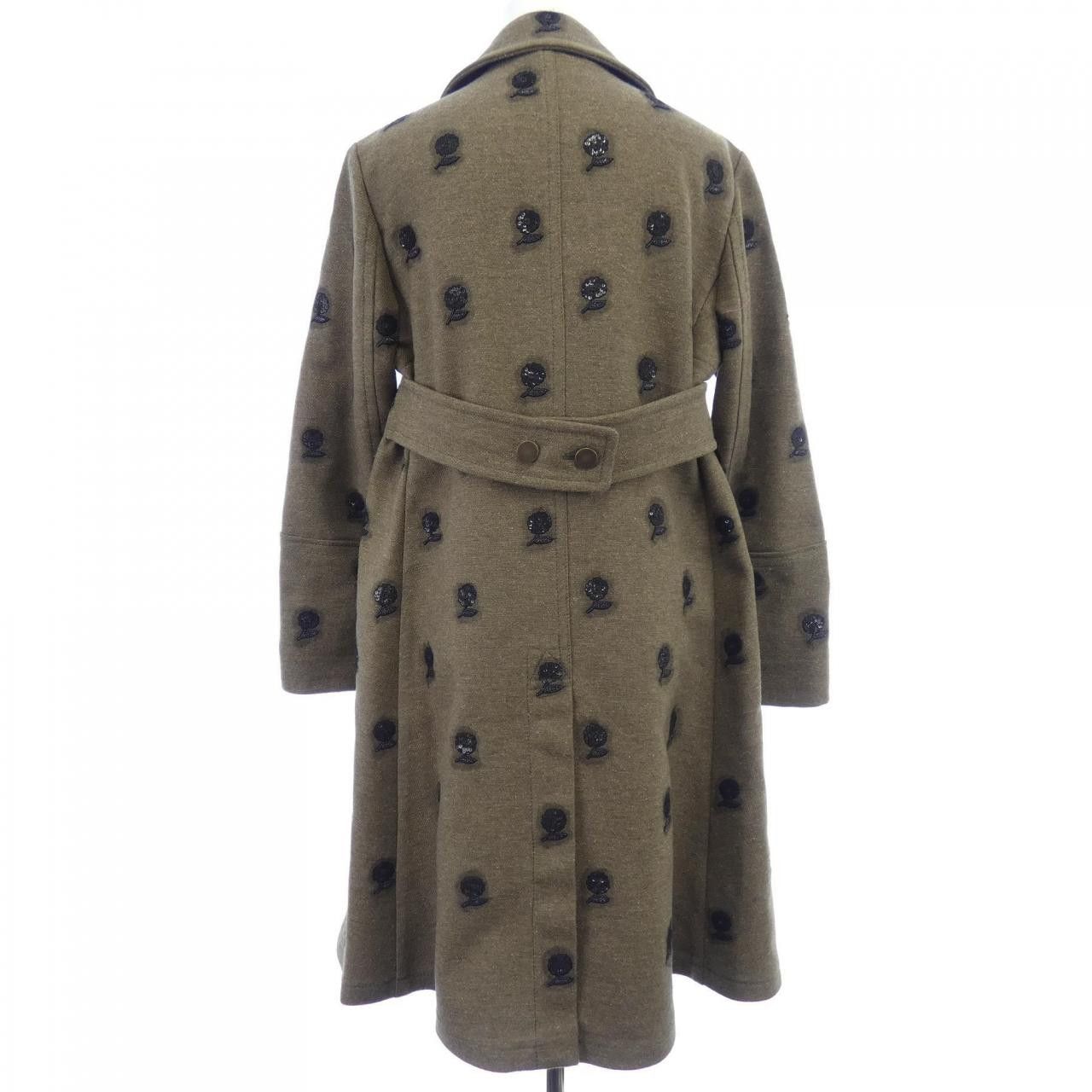 Valentino Valentino Valentino Wool Coat Others Outerwear NB3CA2103DR DUTY FREE for USA Size ONE SIZE - 2 Thumbnail