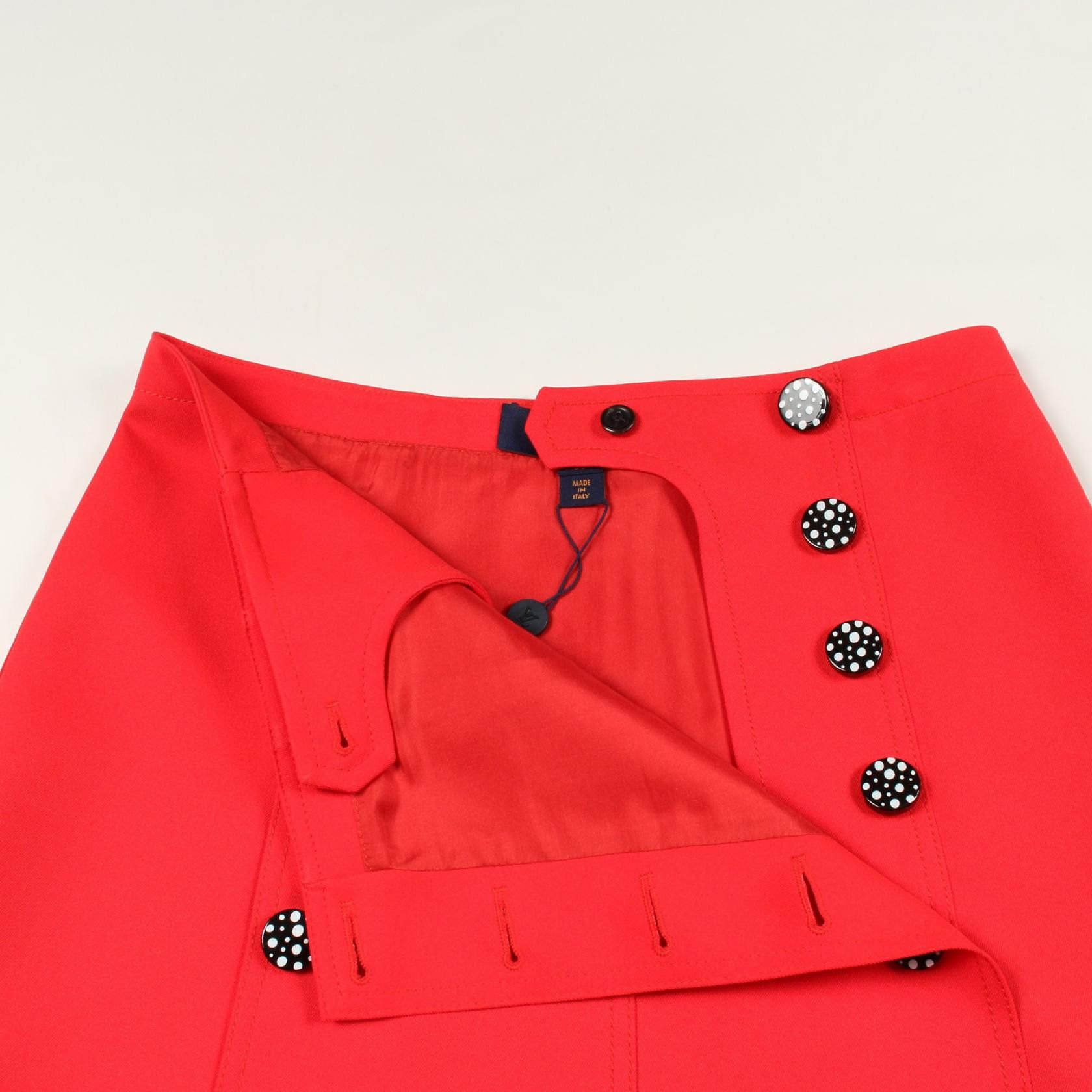 Louis Vuitton Louis Vuitton Louis Vuitton LV × YK Technical Gabardine Skirt Limited Textile Skirts DUTY FREE for USA Size ONE SIZE - 5 Thumbnail