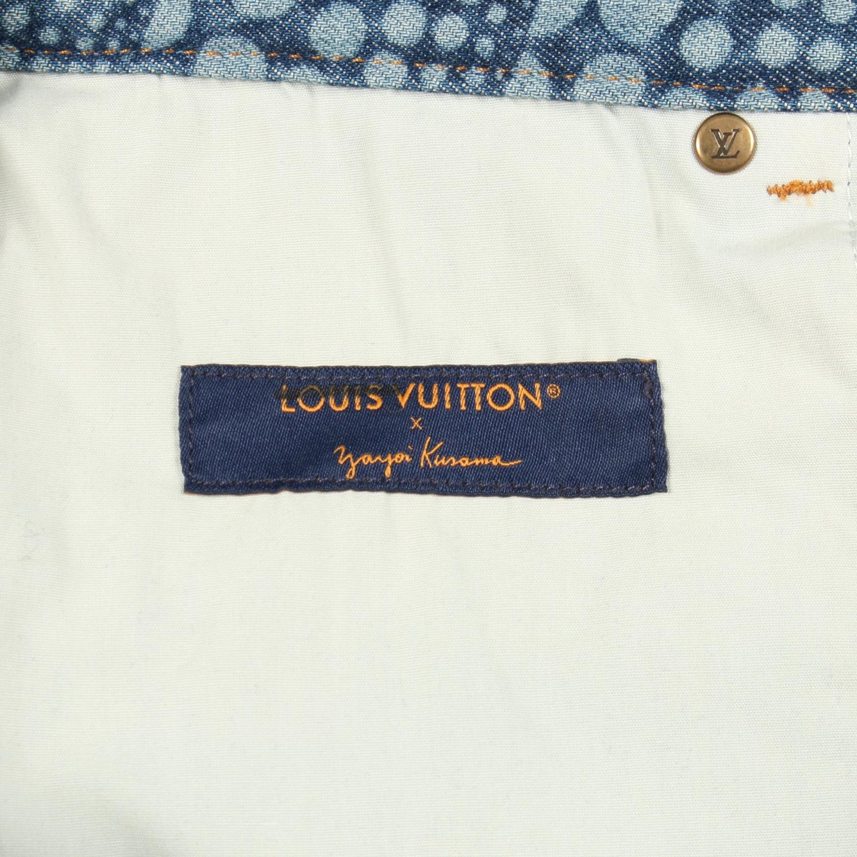 Louis Vuitton Louis Vuitton Louis Vuitton LV × YK Allover Pumpkin Cotton Pants Limited Textile Bottoms DUTY FREE for USA Size ONE SIZE - 3 Thumbnail