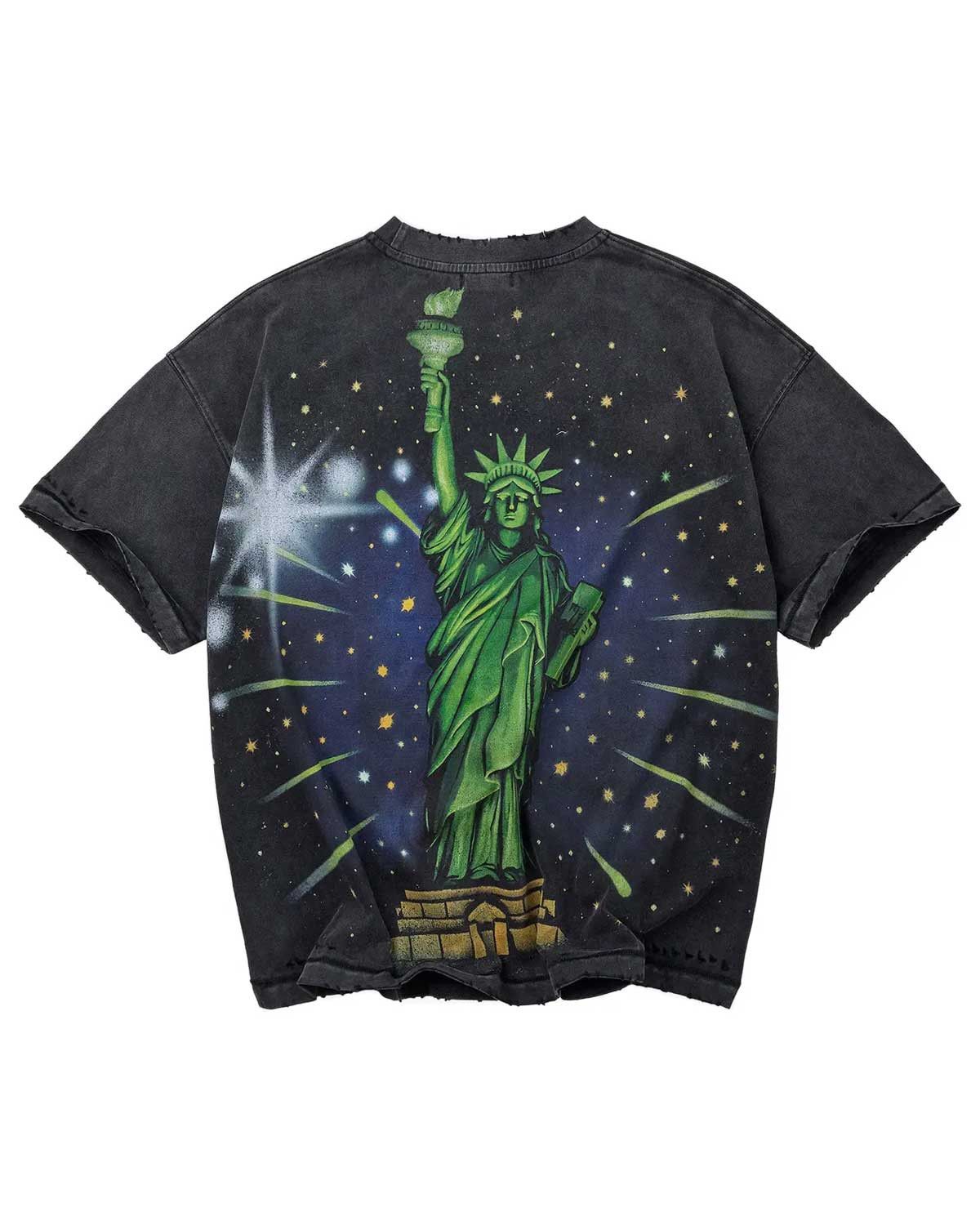 Vale Forever Skyline Bling Tee Black Size US M / EU 48-50 / 2 - 2 Thumbnail