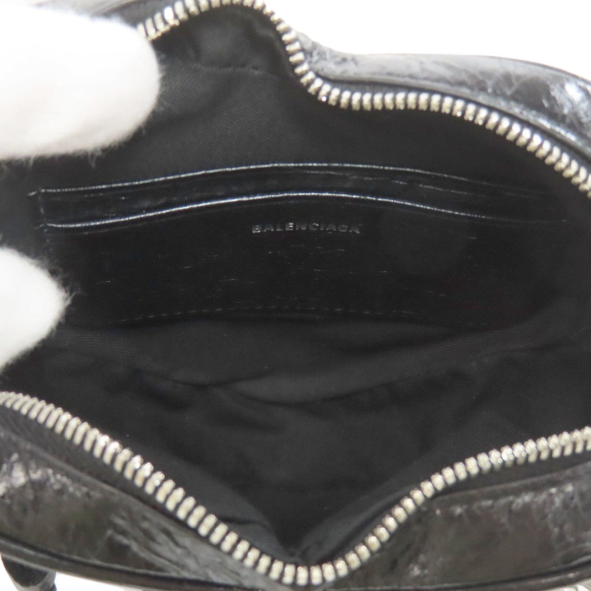 Balenciaga BALENCIAGA Heart Motif Shoulder Bag Leather Women's Size ONE SIZE - 4 Thumbnail