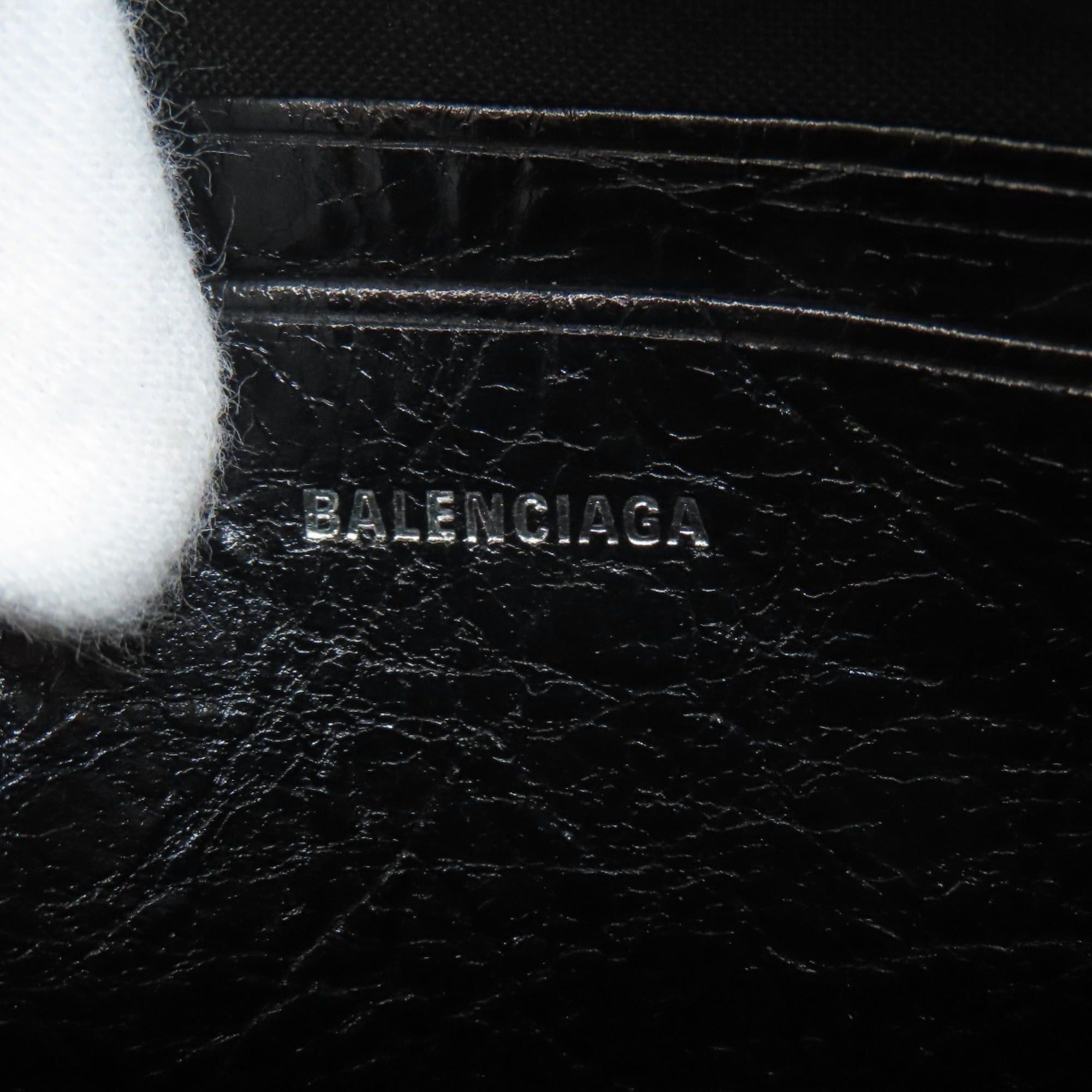 Balenciaga BALENCIAGA Heart Motif Shoulder Bag Leather Women's Size ONE SIZE - 5 Thumbnail