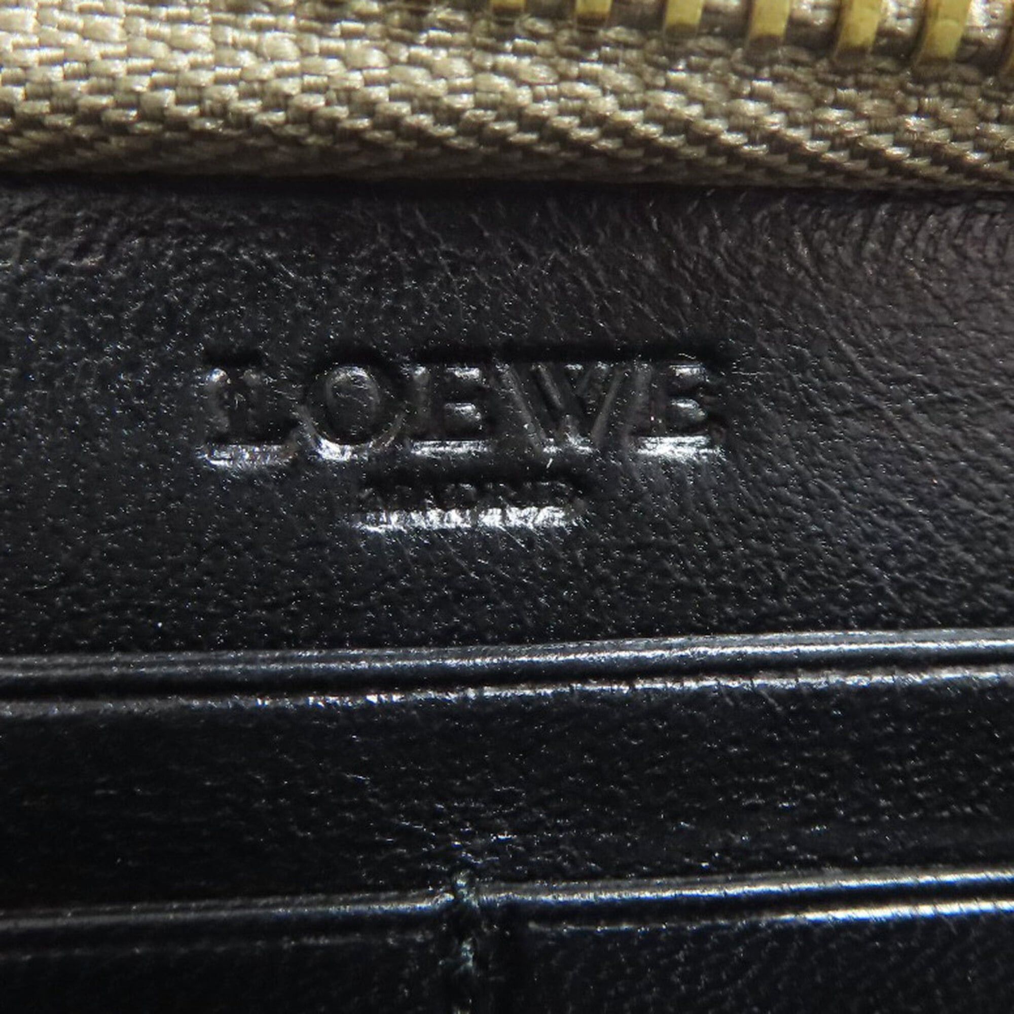 Loewe LOEWE Round Long Wallet Leather Women's Size ONE SIZE - 5 Thumbnail