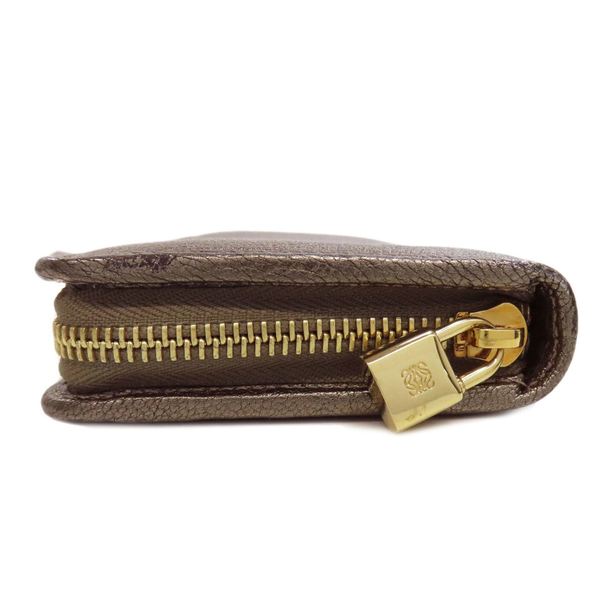 Loewe LOEWE Round Long Wallet Leather Women's Size ONE SIZE - 2 Thumbnail