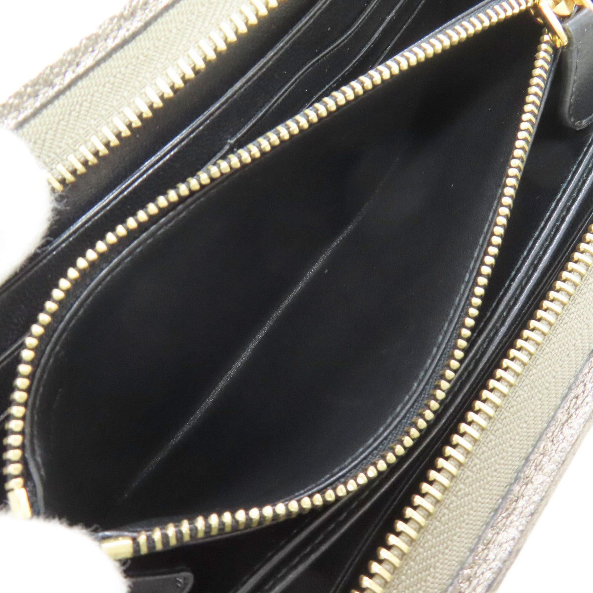 Loewe LOEWE Round Long Wallet Leather Women's Size ONE SIZE - 4 Thumbnail