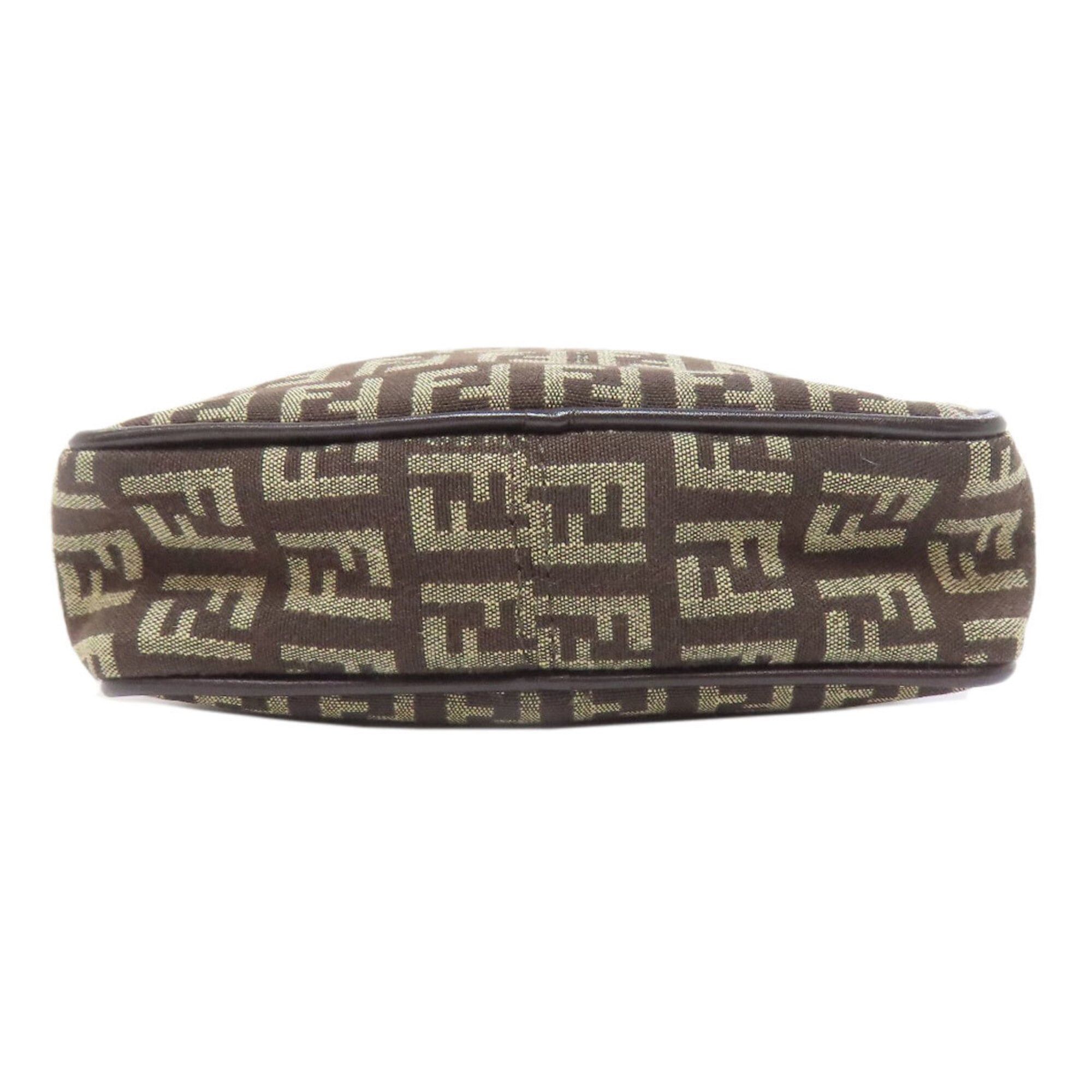 Fendi FENDI Zucca pattern shoulder bag canvas for women Size ONE SIZE - 3 Thumbnail