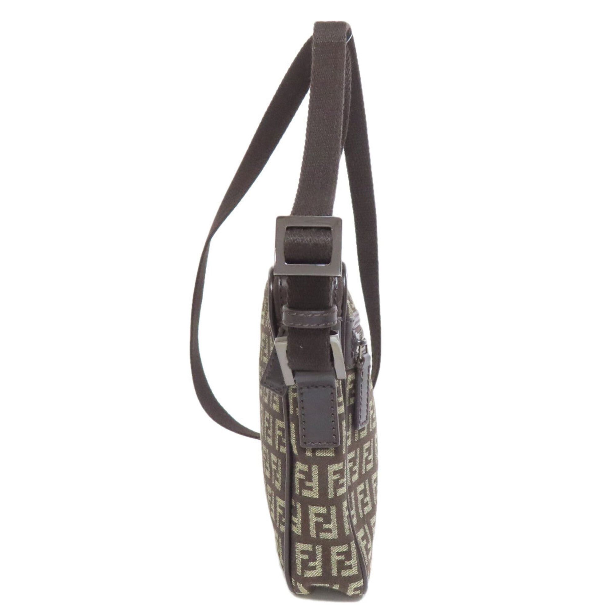 Fendi FENDI Zucca pattern shoulder bag canvas for women Size ONE SIZE - 2 Thumbnail