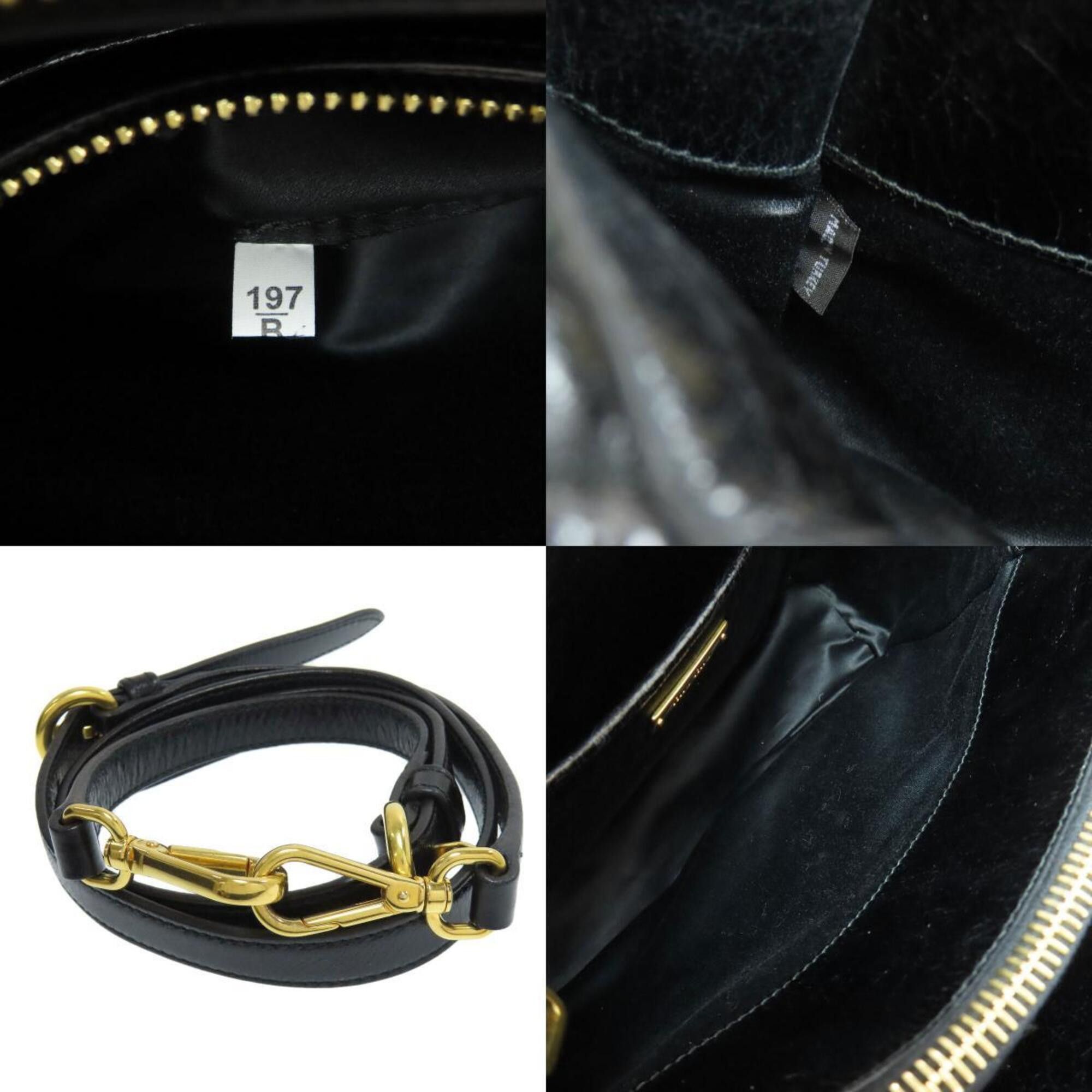Miu Miu Miu Miu Miu Ribbon Handbag Calfskin Women's MIUMIU Size ONE SIZE - 7 Thumbnail