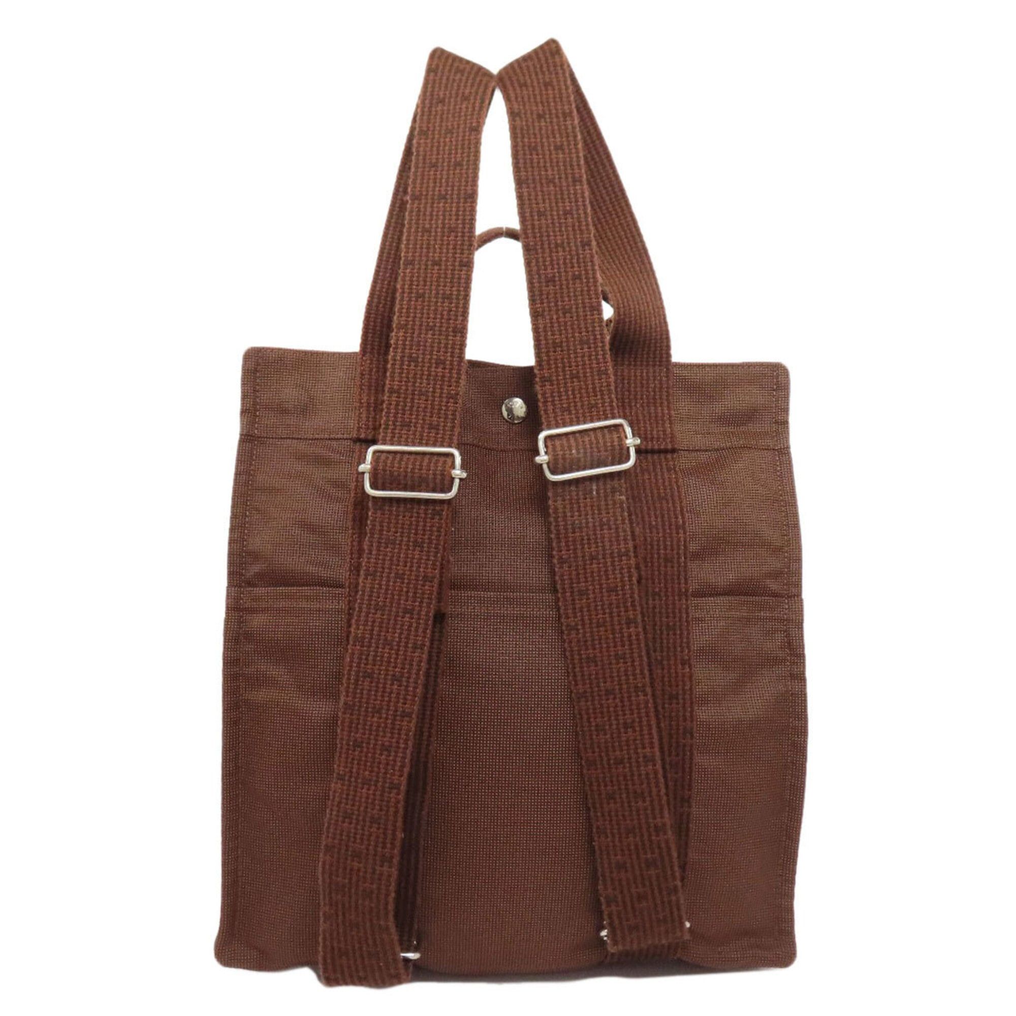 Hermes Hermes Hermès Airline Ad MM Backpack/Daypack Canvas Women's Size ONE SIZE - 2 Thumbnail