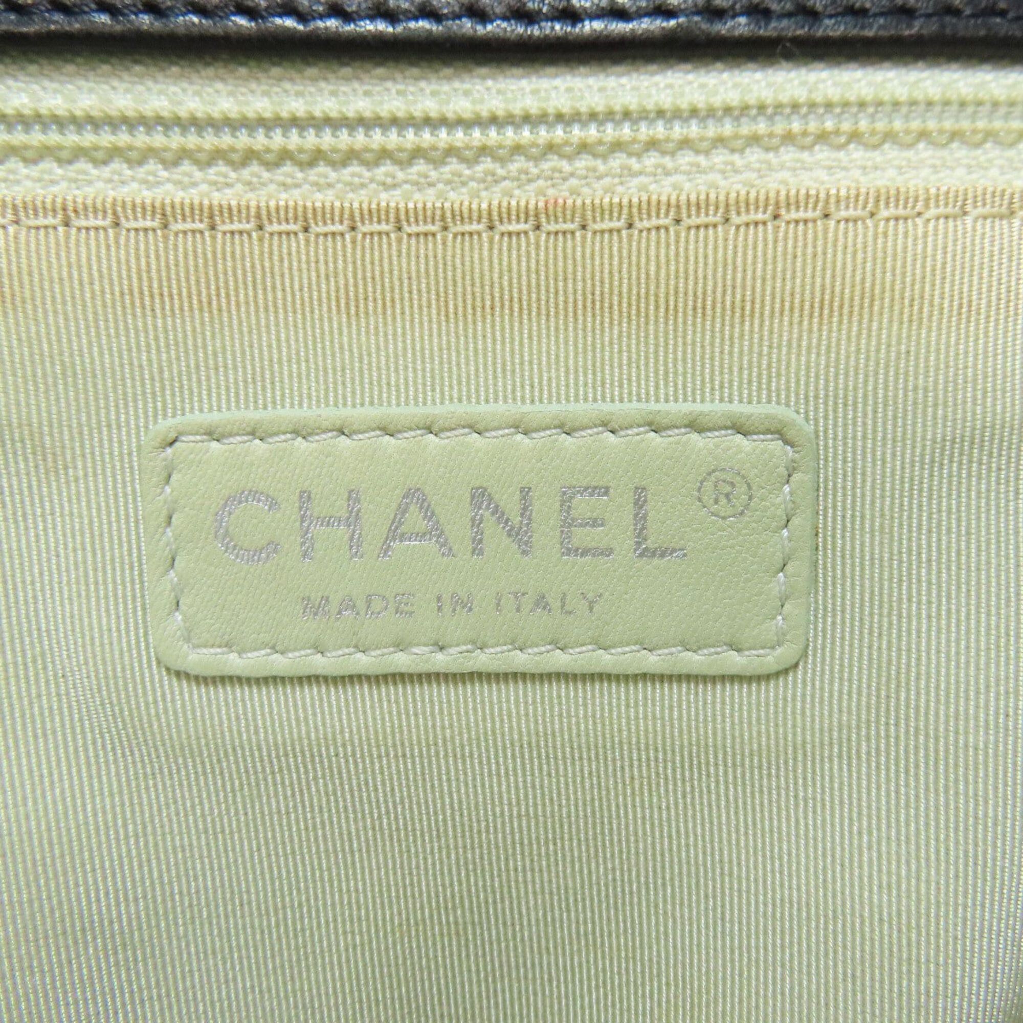 Chanel Chanel Chain Shoulder Bag, Matelasse, Silver Hardware, Calfskin, Women's Size ONE SIZE - 6 Thumbnail