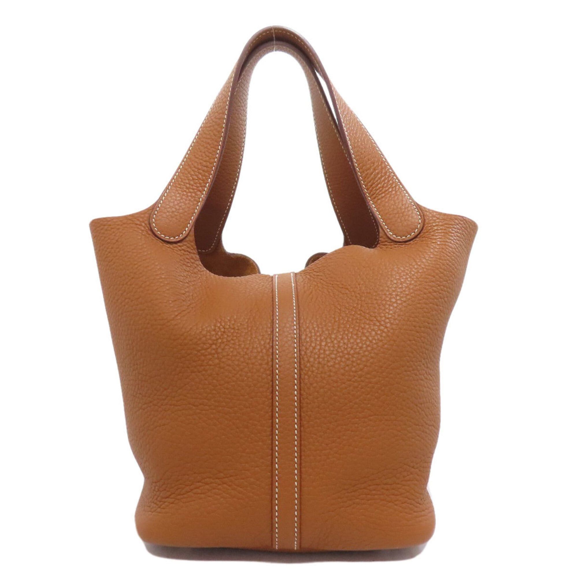 Hermes Hermes Hermès Picotin Lock MM Gold and Silver Hardware Handbag, Taurillon, Women's Size ONE SIZE - 2 Thumbnail