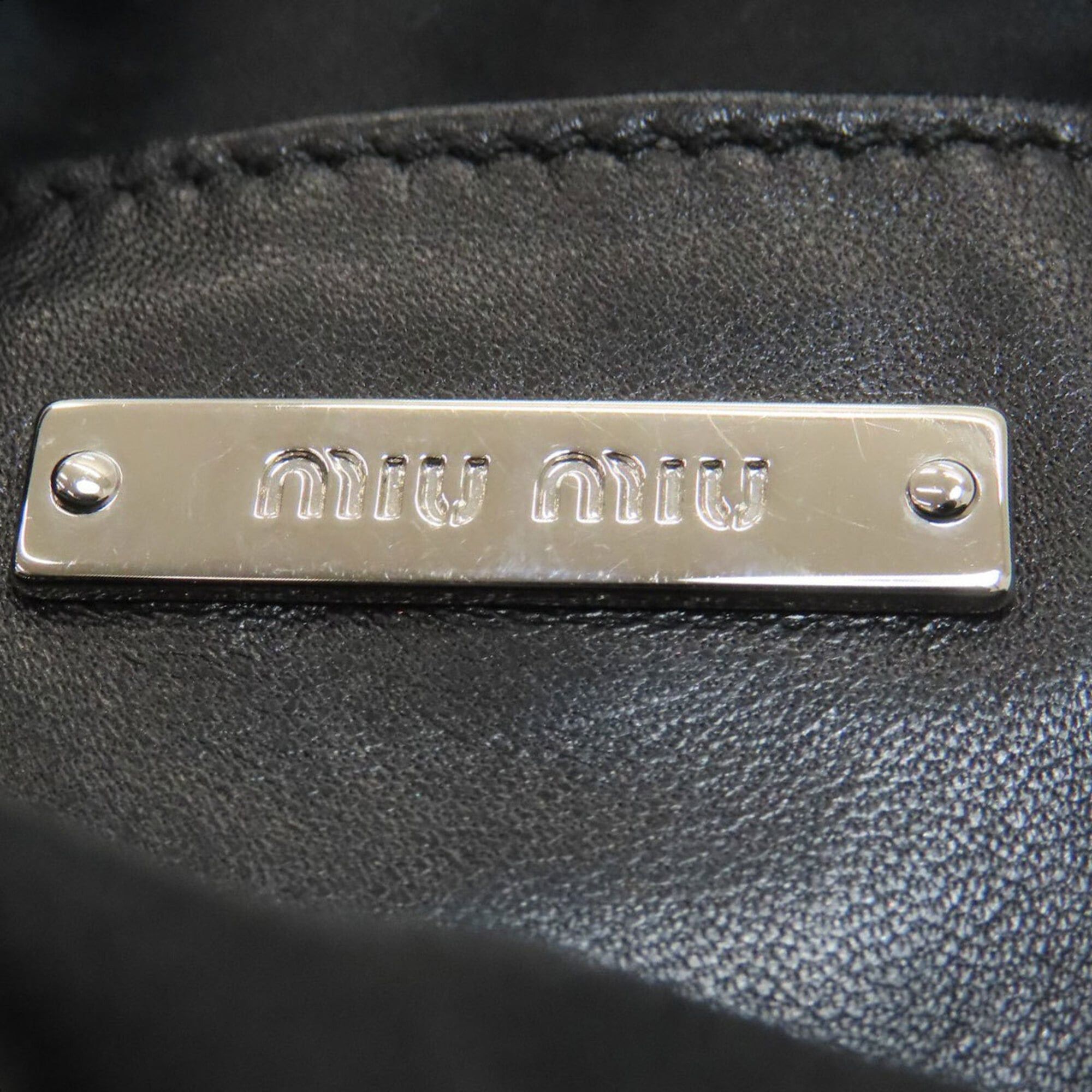 Miu Miu Miu Miu Miu Matelasse 2-Way Shoulder Bag in Calfskin for Women Size ONE SIZE - 6 Thumbnail