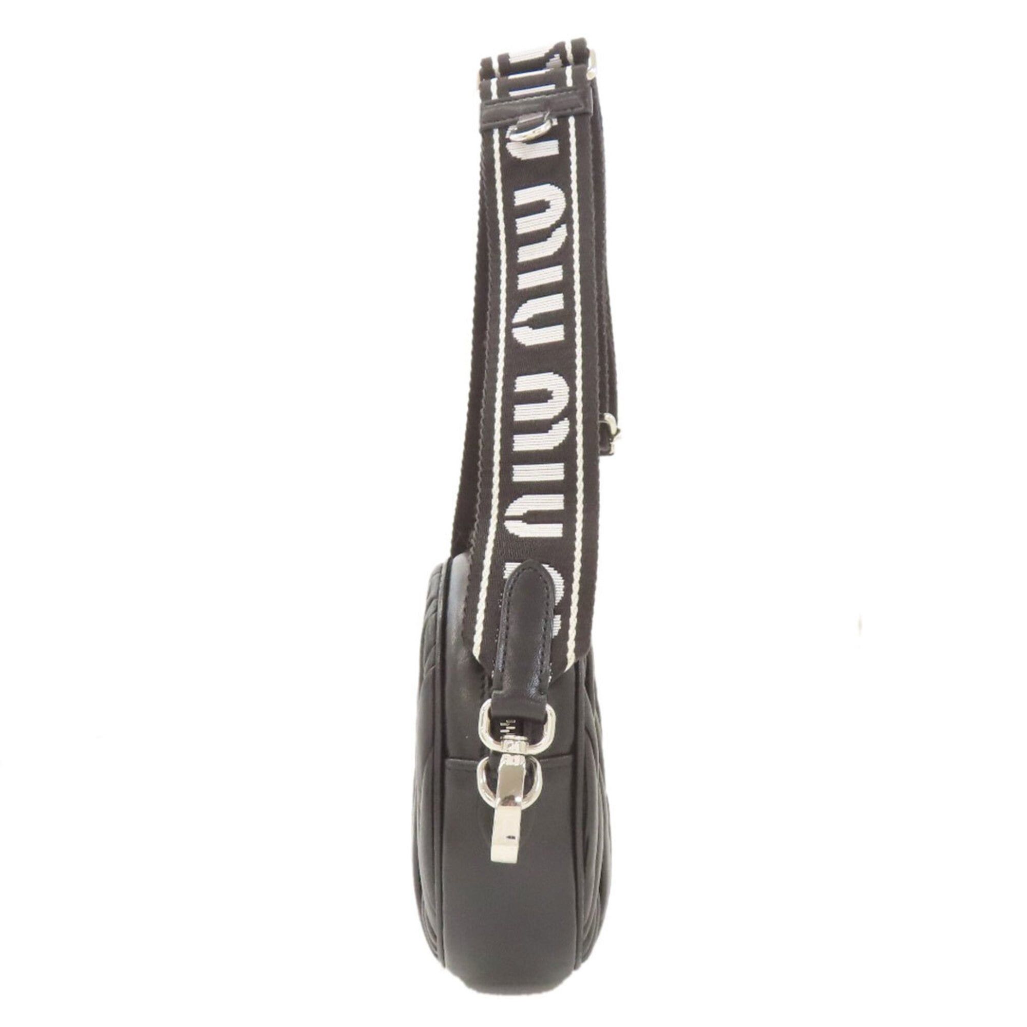 Miu Miu Miu Miu Miu Matelasse 2-Way Shoulder Bag in Calfskin for Women Size ONE SIZE - 3 Thumbnail