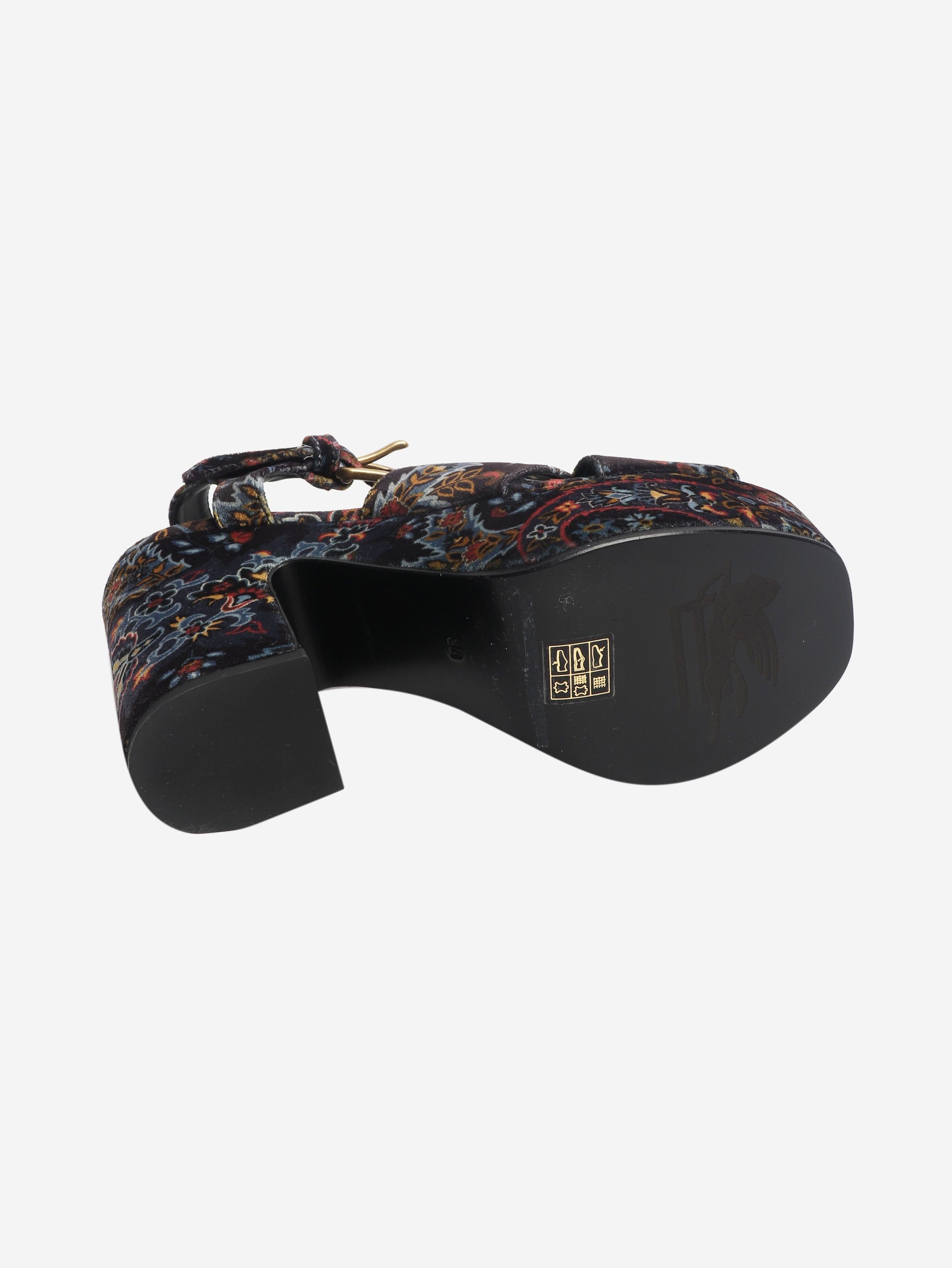 Etro Multicolour paisley platform sandals - EU 38 Size US 7.5 / IT 37.5 - 5 Thumbnail