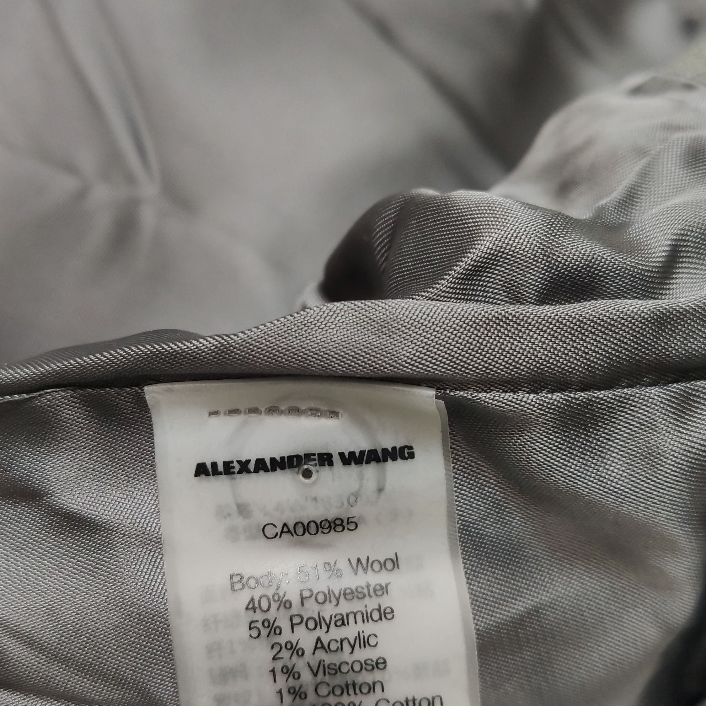Alexander Wang Alexander Wang Wool Blend Bomber Jacket Size S Size S / US 4 / IT 40 - 9 Thumbnail