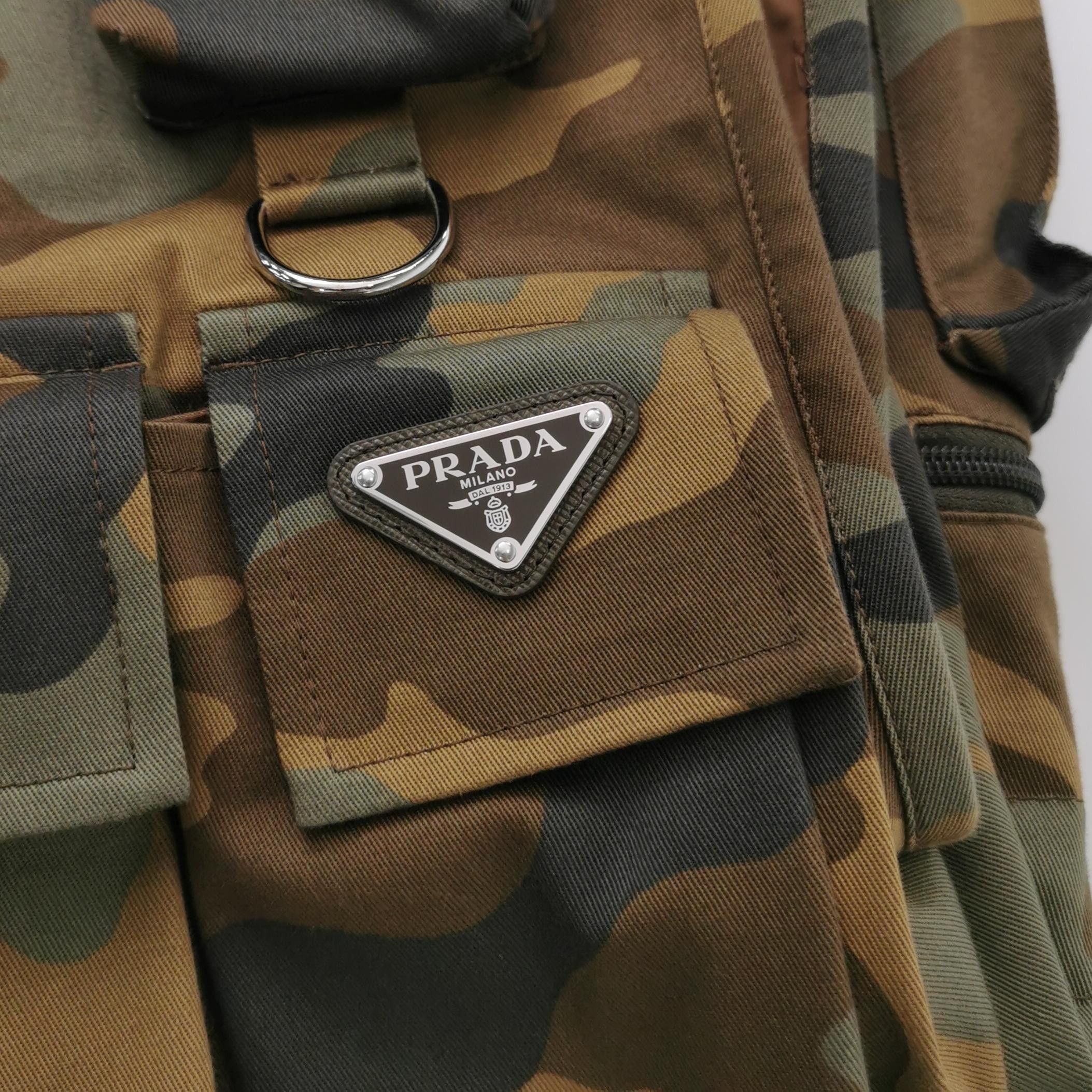 Prada Prada Camo Utility Vest Size 38 Size XS / US 0-2 / IT 36-38 - 3 Thumbnail