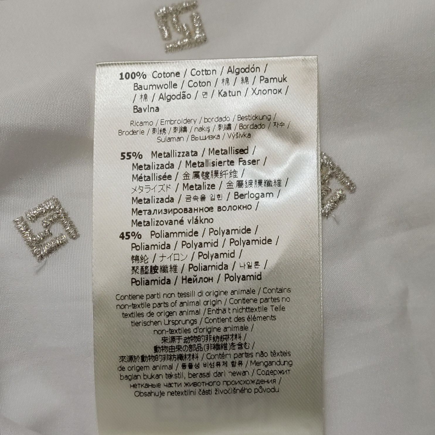 Fendi Fendi Logo Embroidered Shirt Dress IT 38 Size XS / US 0-2 / IT 36-38 - 7 Thumbnail