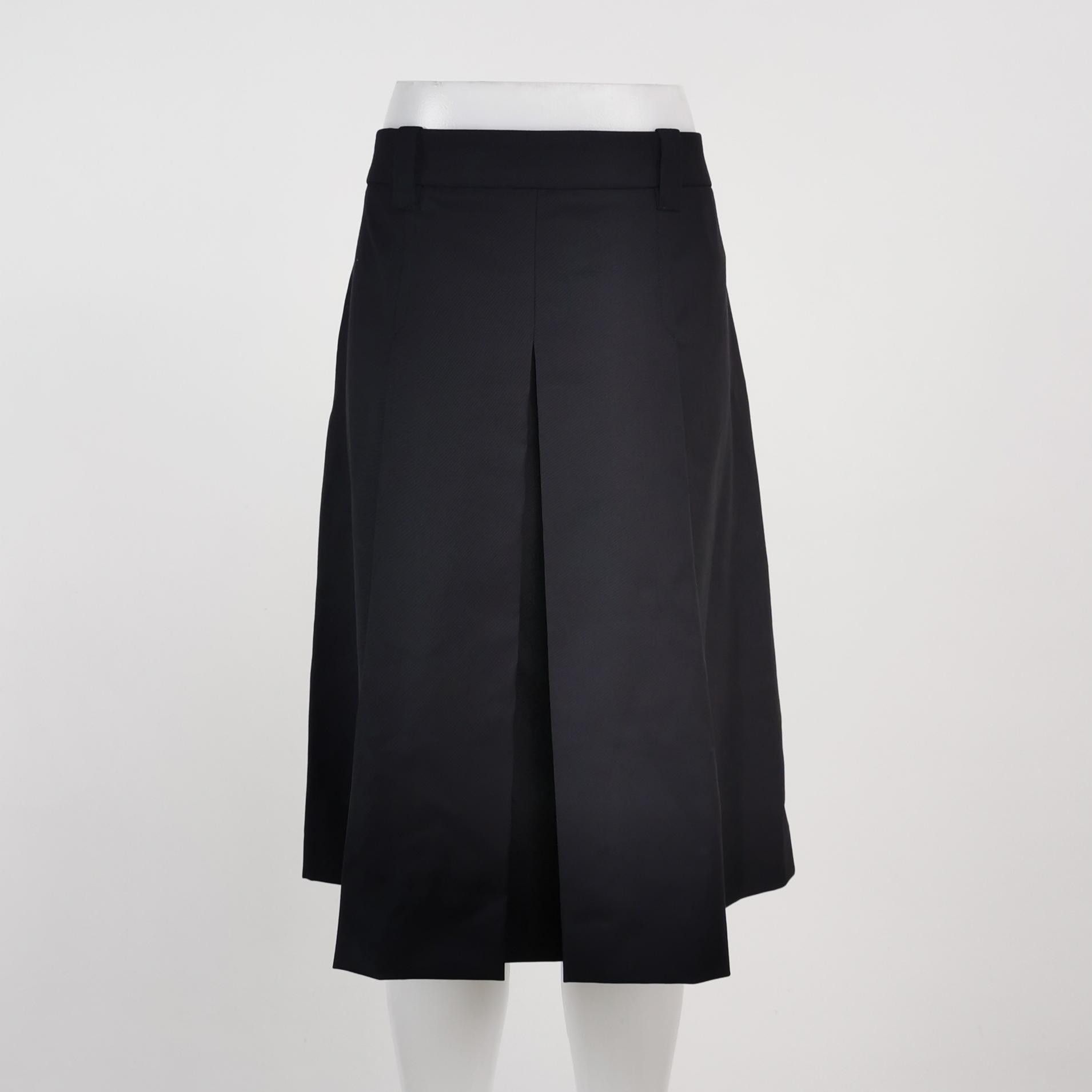 Miu Miu Miu Miu Wool Midi Skirt Size 42 Size 28" / US 6 / IT 42 - 2 Thumbnail