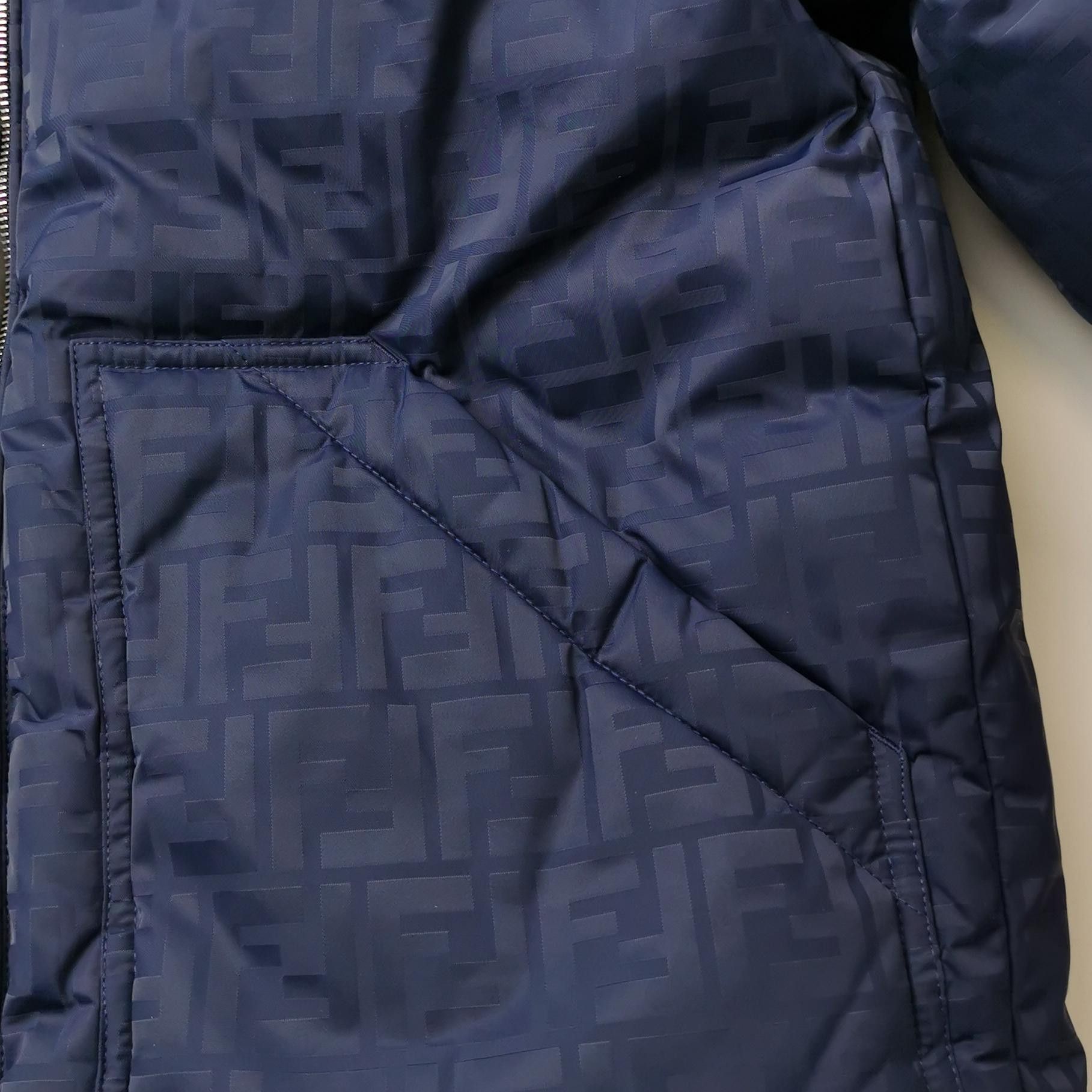 Fendi Fendi FF Monogram Reversible Puffer Jacket Size S Size US S / EU 44-46 / 1 - 6 Thumbnail