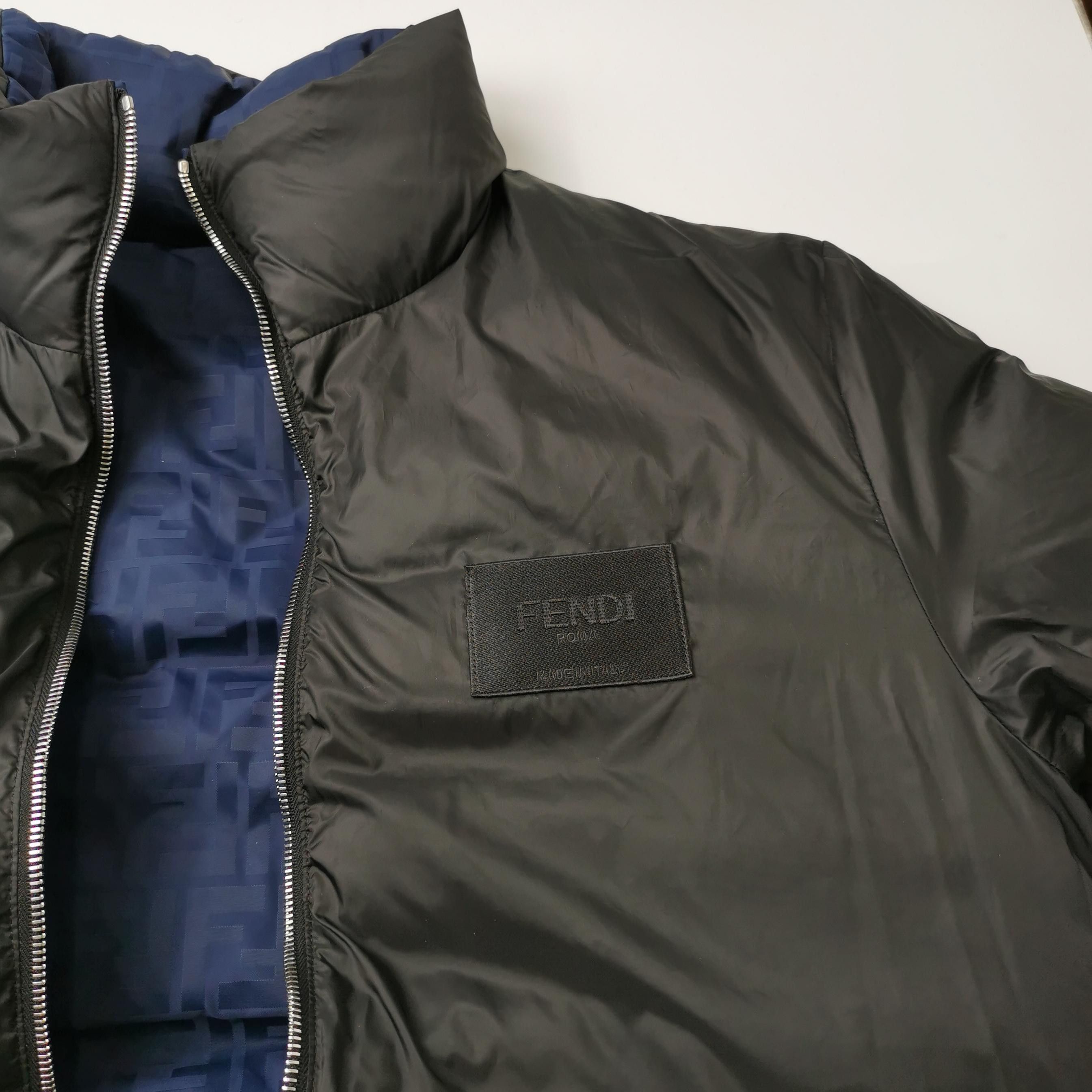 Fendi Fendi FF Monogram Reversible Puffer Jacket Size S Size US S / EU 44-46 / 1 - 5 Thumbnail
