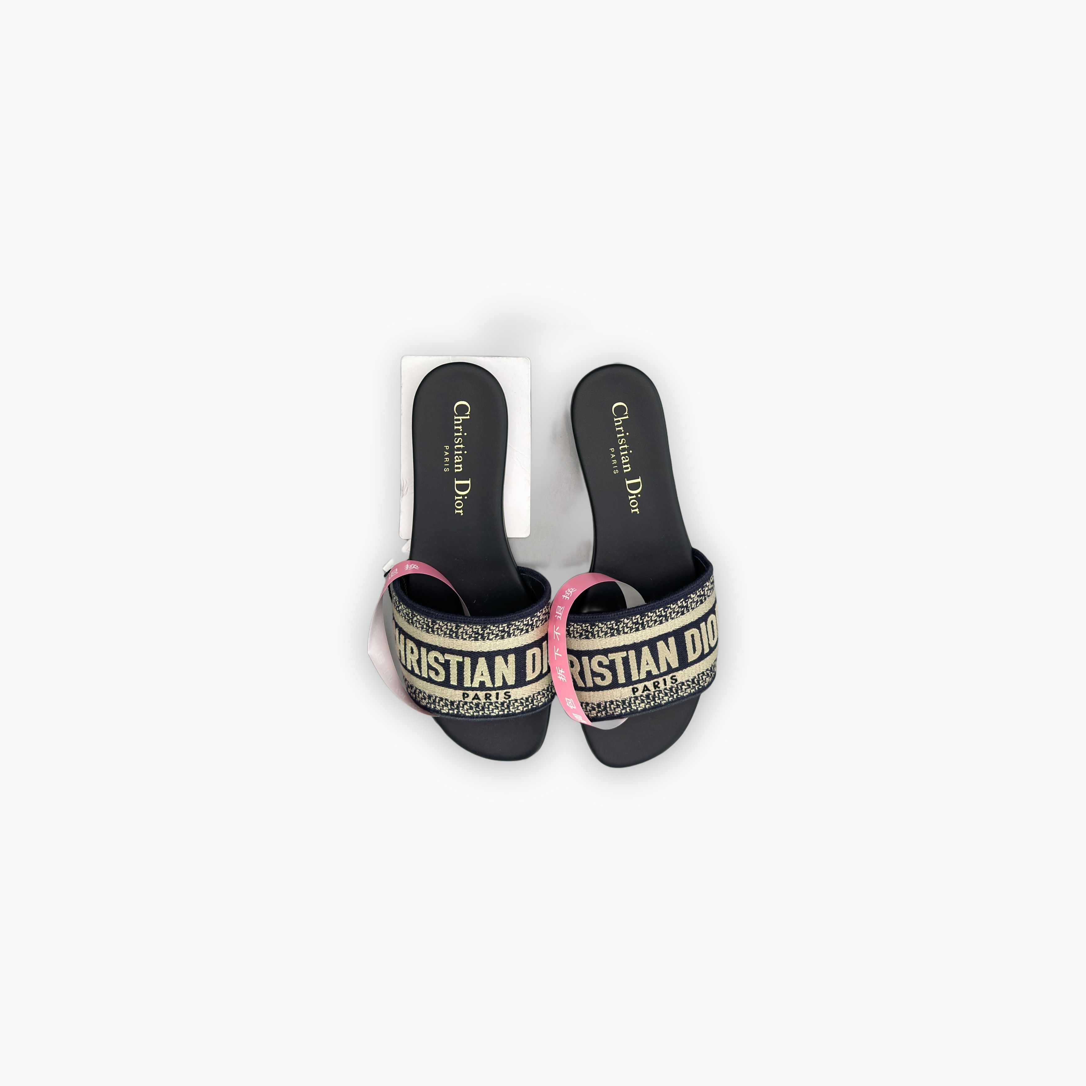 Dior Dior Dway Embroidered Slide Sandals Size 34 Size US 4 / IT 34 - 9 Thumbnail