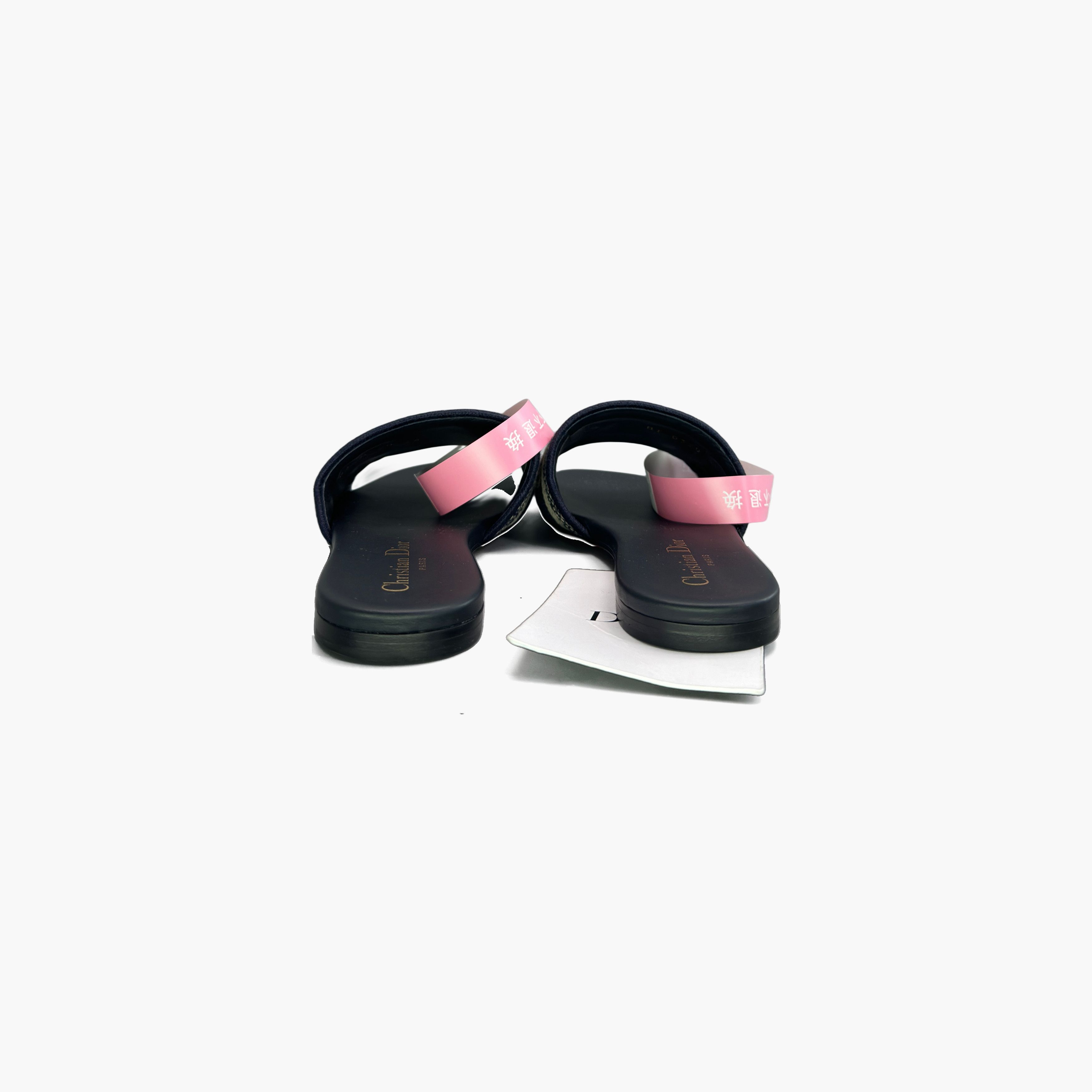 Dior Dior Dway Embroidered Slide Sandals Size 34 Size US 4 / IT 34 - 6 Thumbnail
