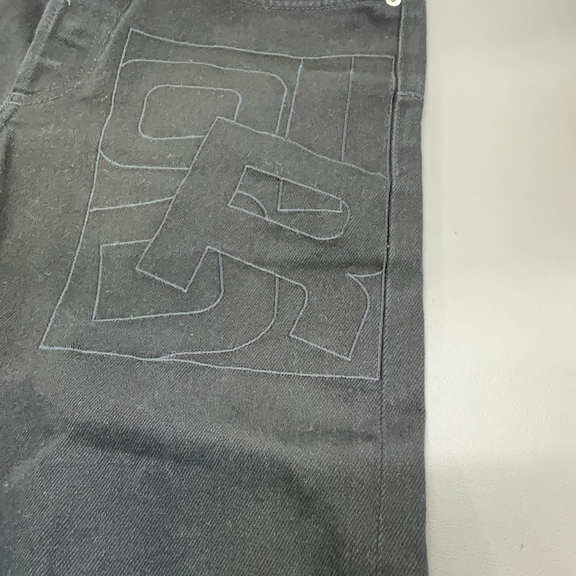 Dior Dior Embroidered Logo Denim Jeans Size 30 Size US 30 / EU 46 - 10 Thumbnail